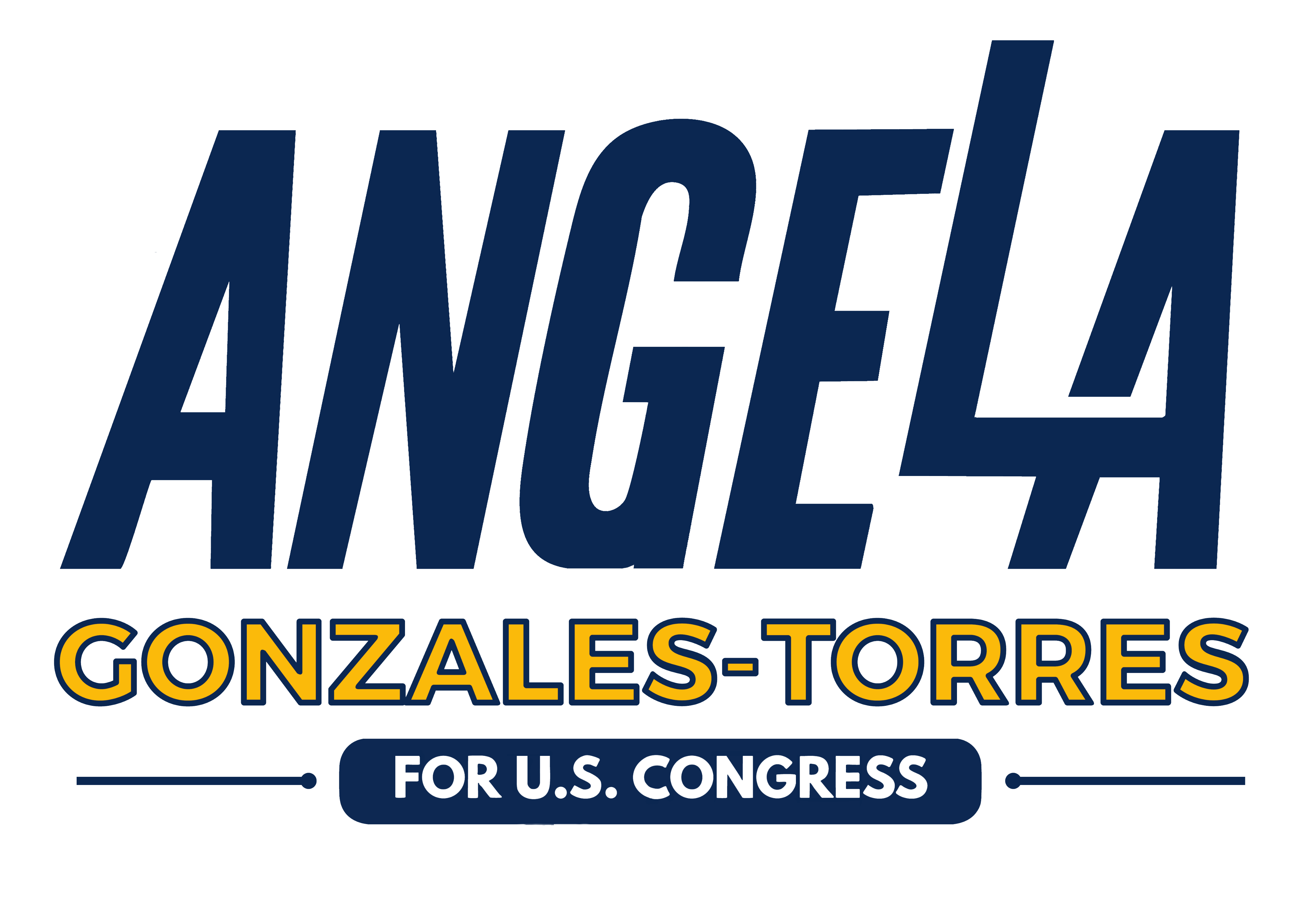 Angela Gonzales-Torres for Congress logo