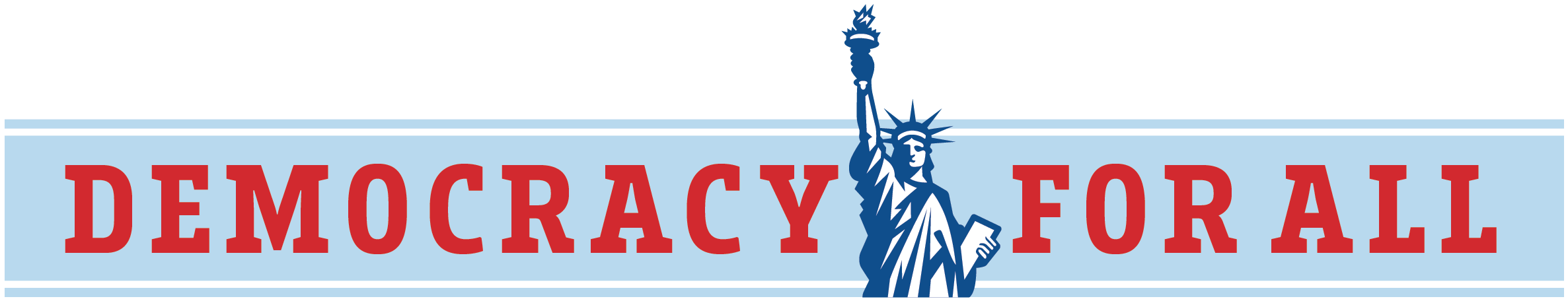 Democracy For All logo