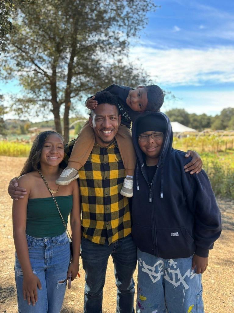 Marcus Bush and family National City Mayor