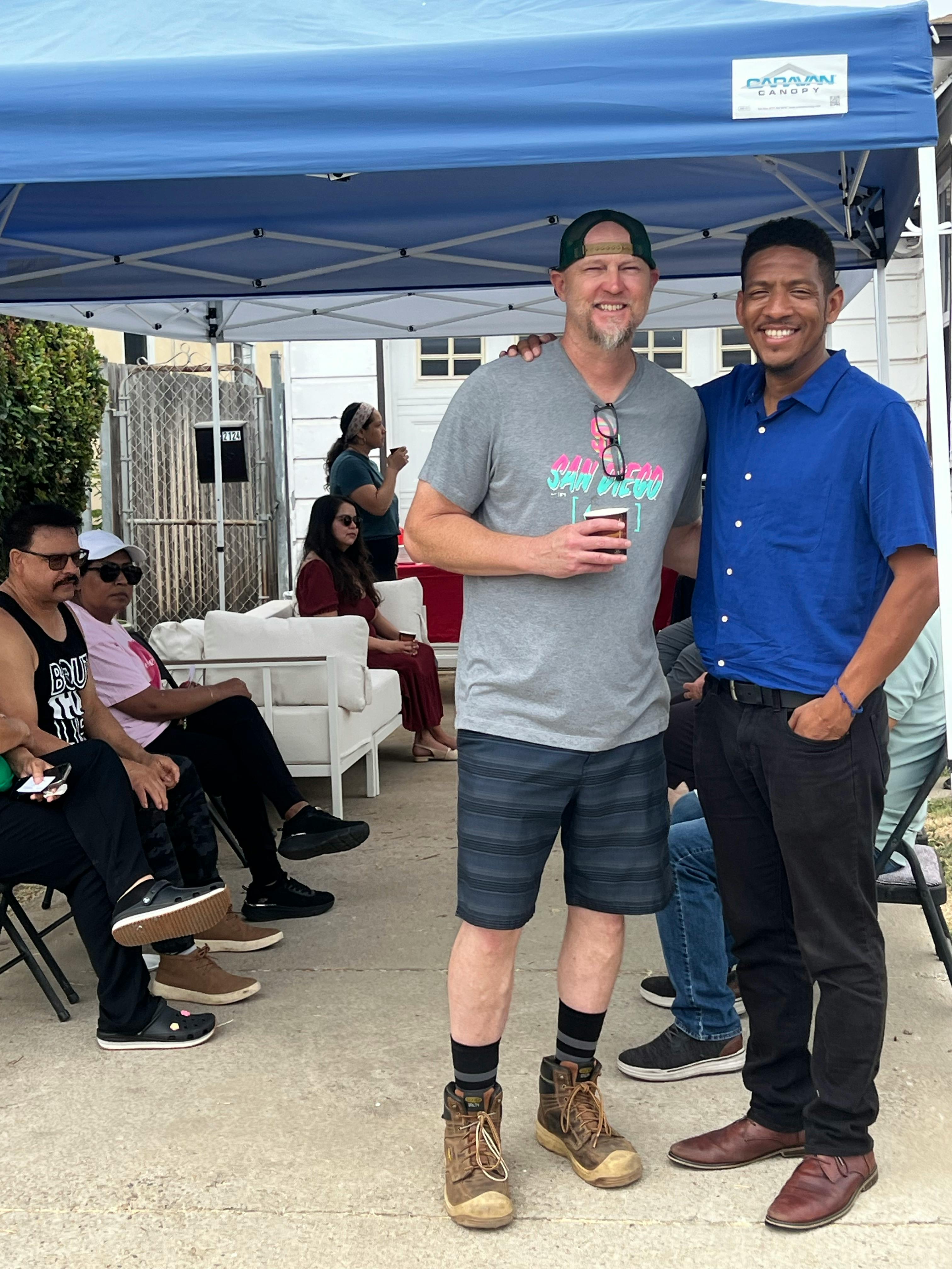 Marcus Bush and National City Resident