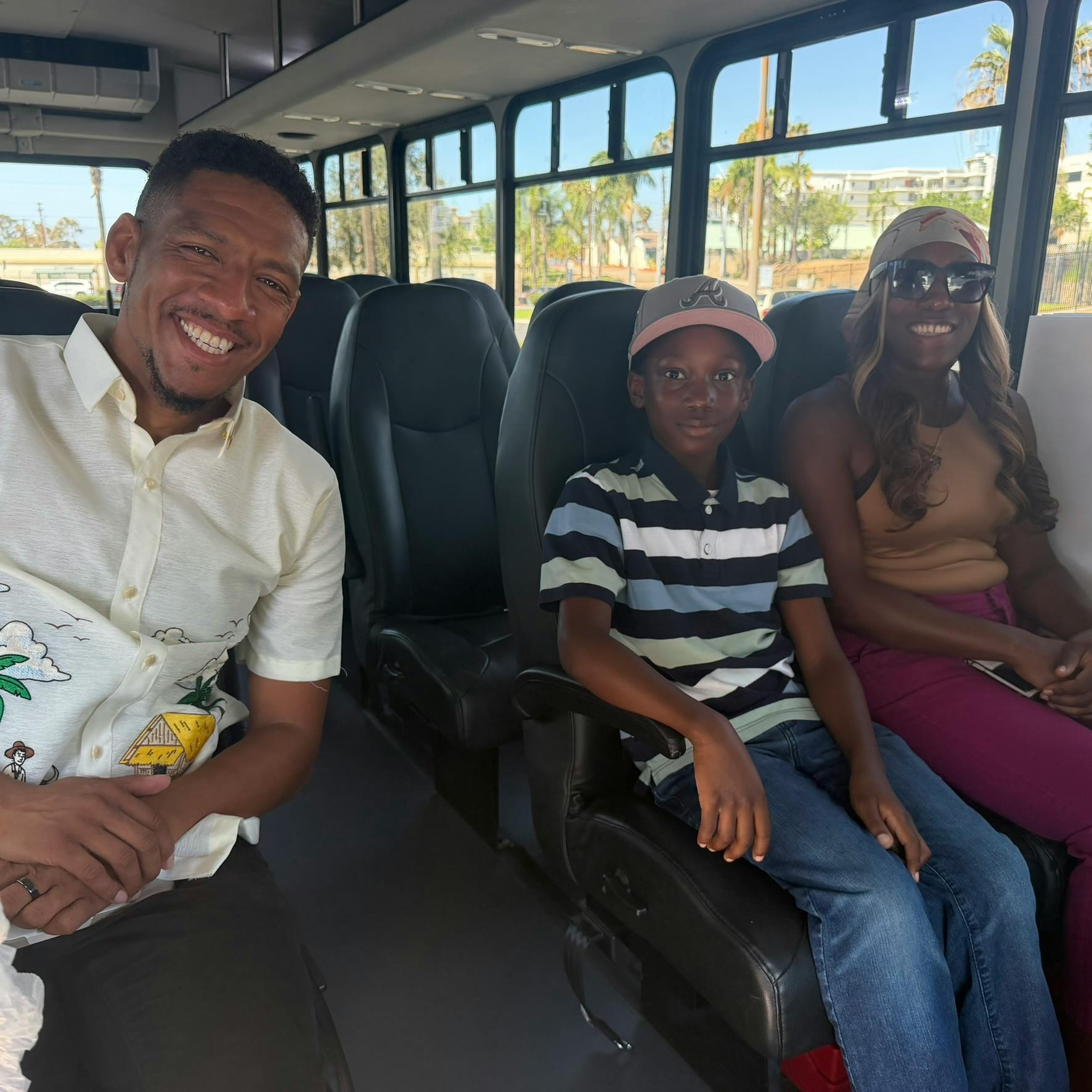 Marcus Bush with Constituents