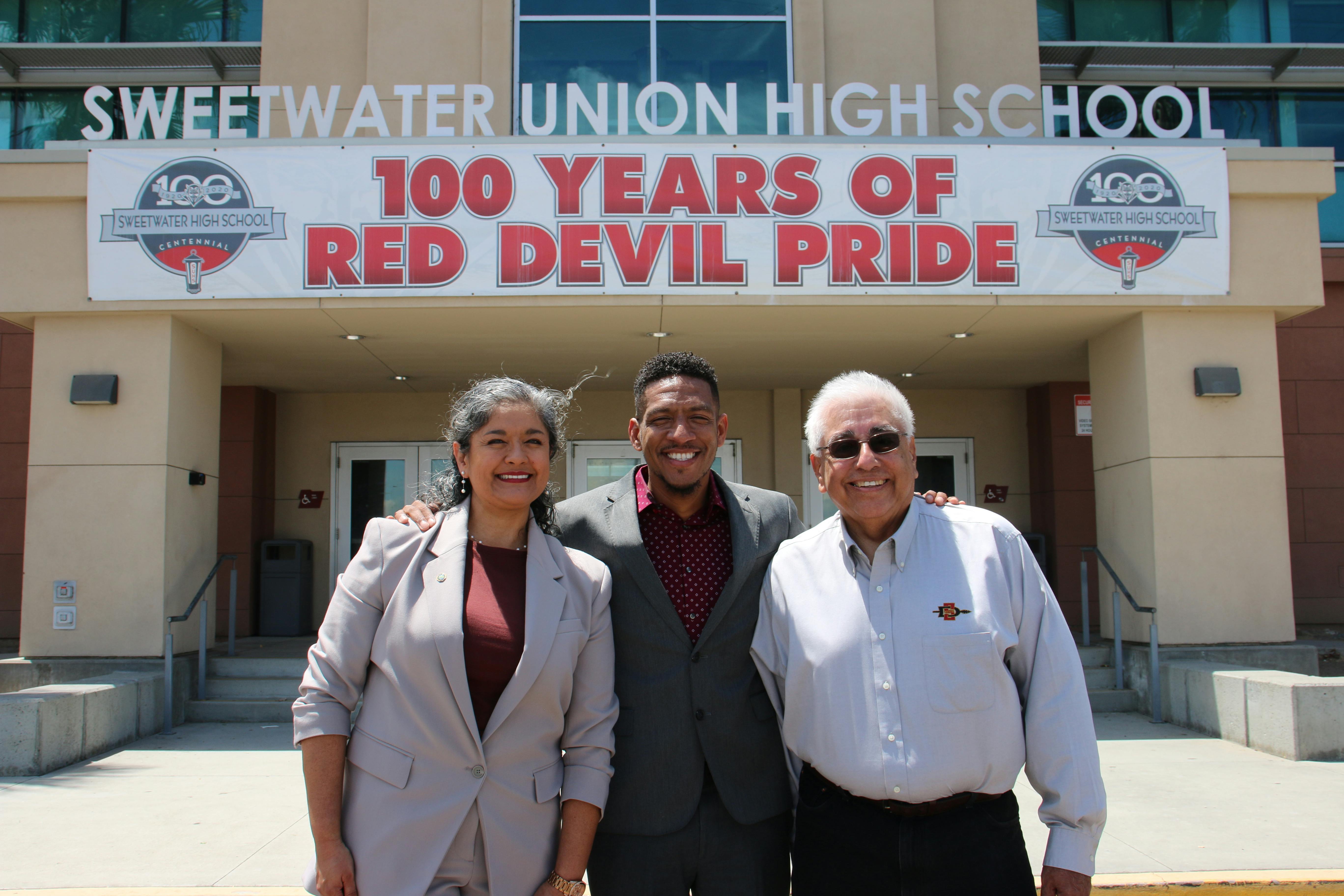 Marcus Bush, Luz Molina, Ed Nieto National City 