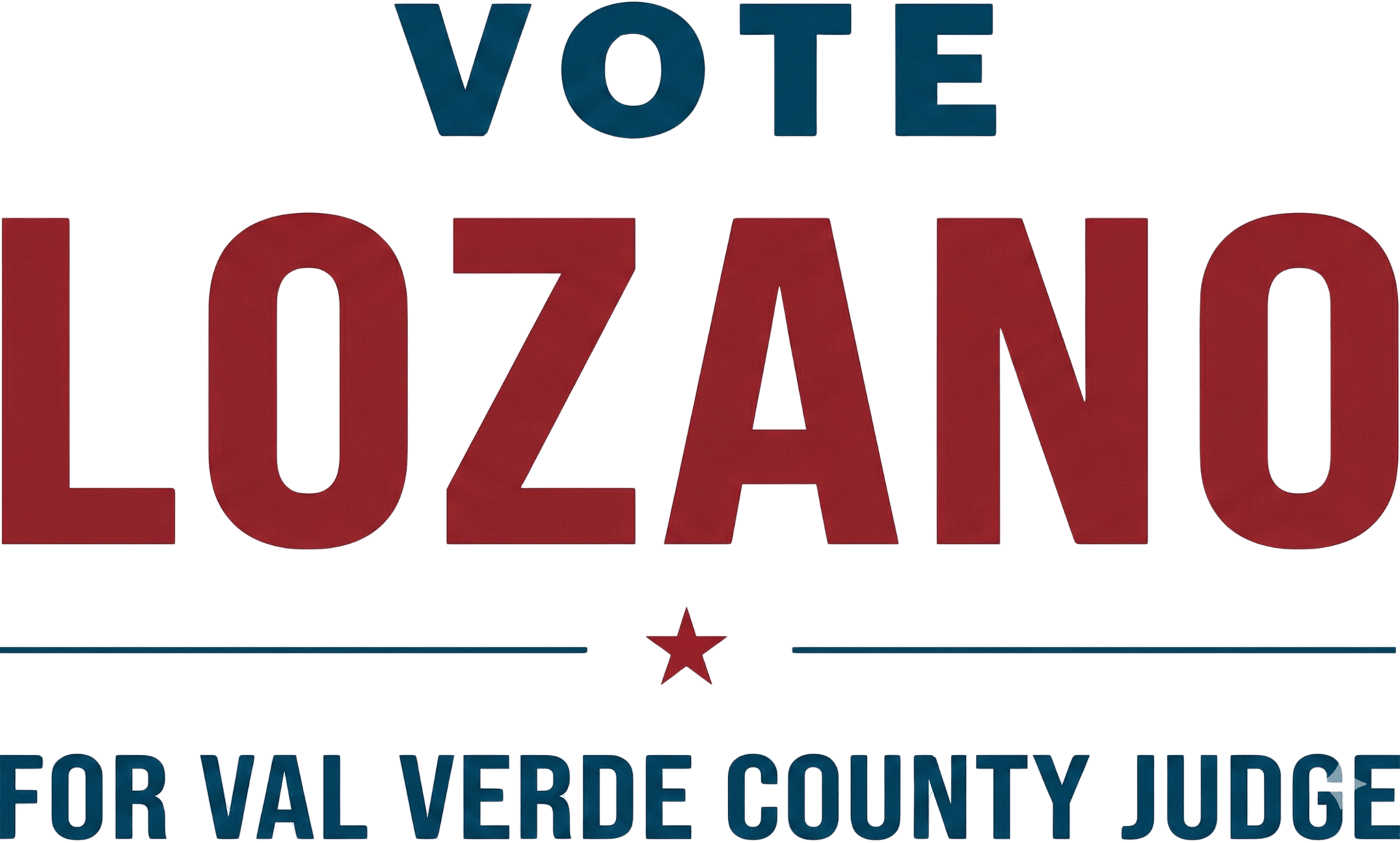 Bruno Lozano for Val Verde County Judge logo