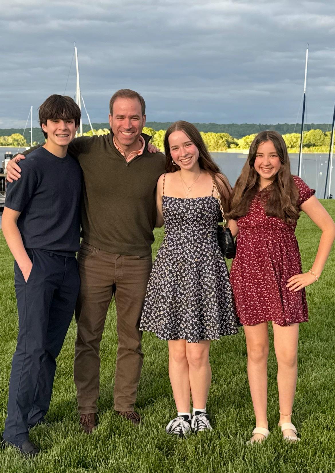 Luke with His Three Children