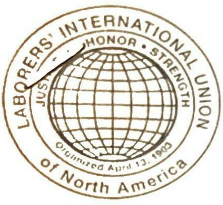 Laborers International Union logo