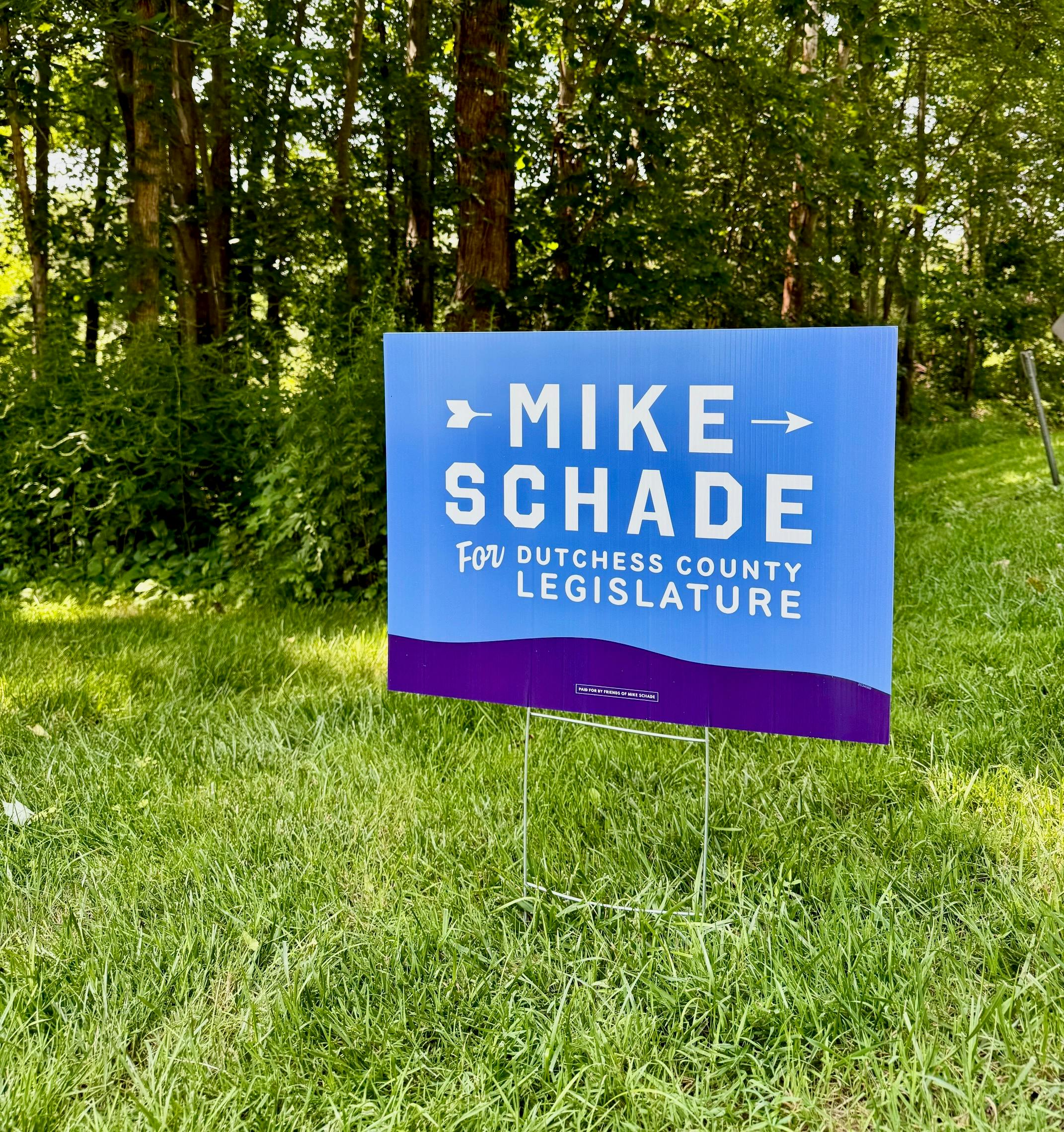 Photo of lawn sign