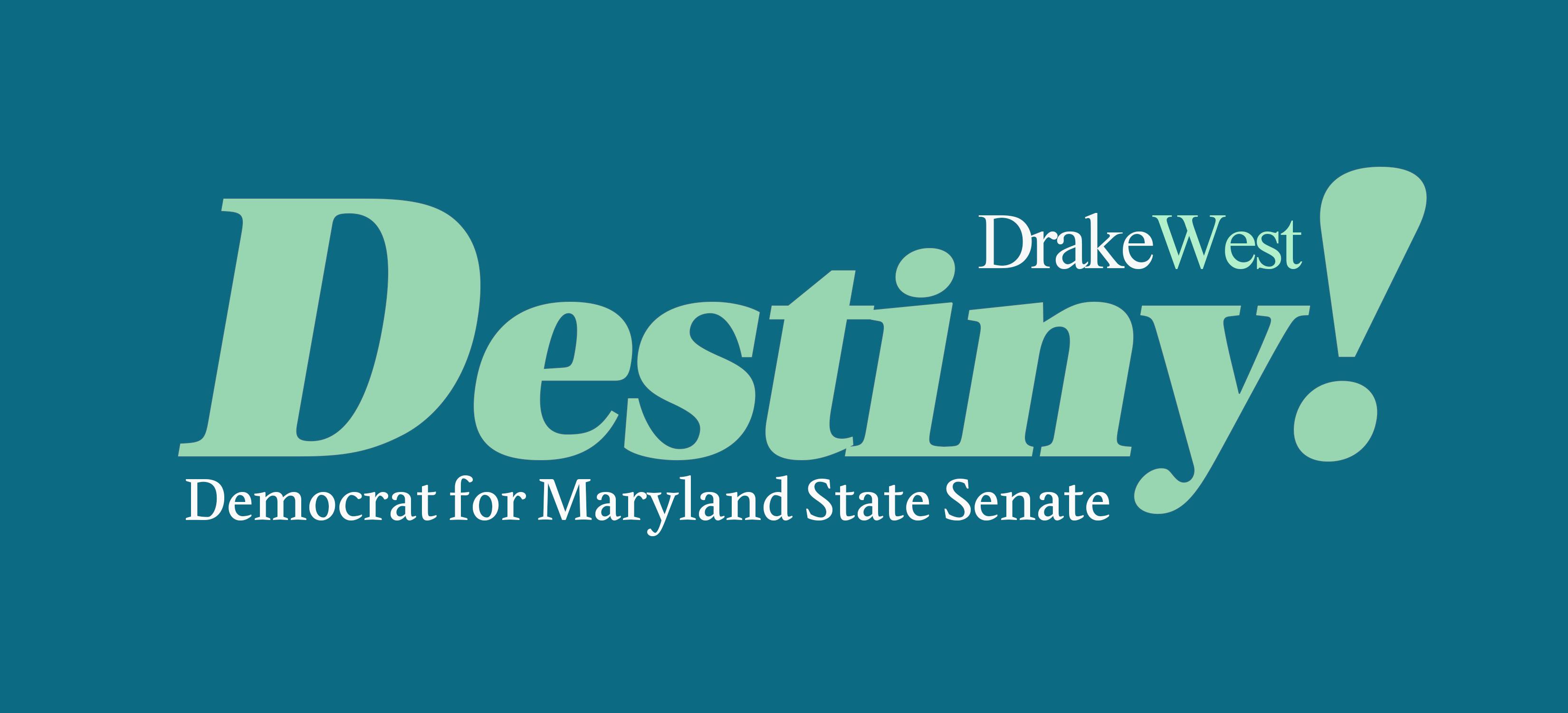 Vote Destiny Drake West for Senate