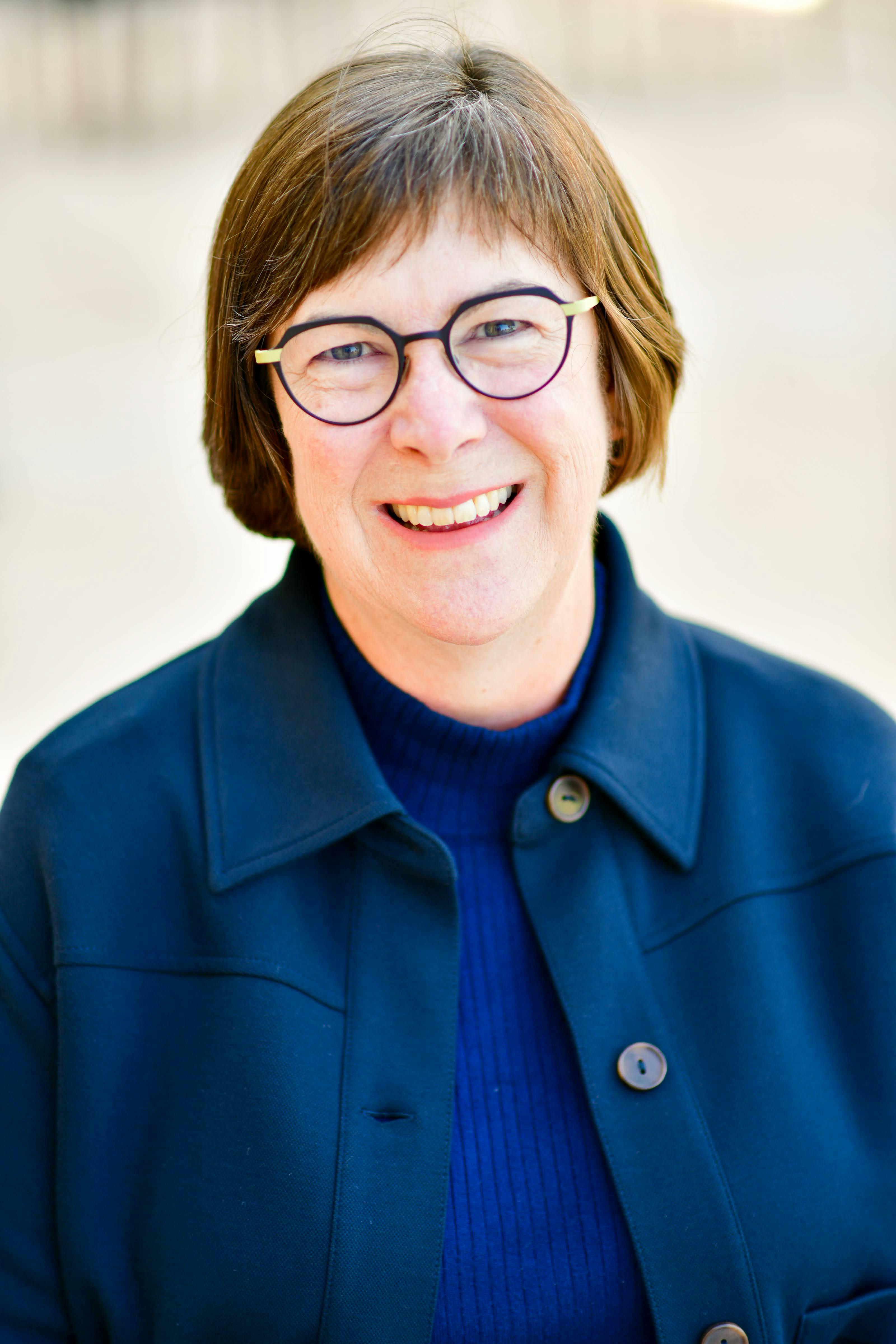Candidate Linda Henigin smiling