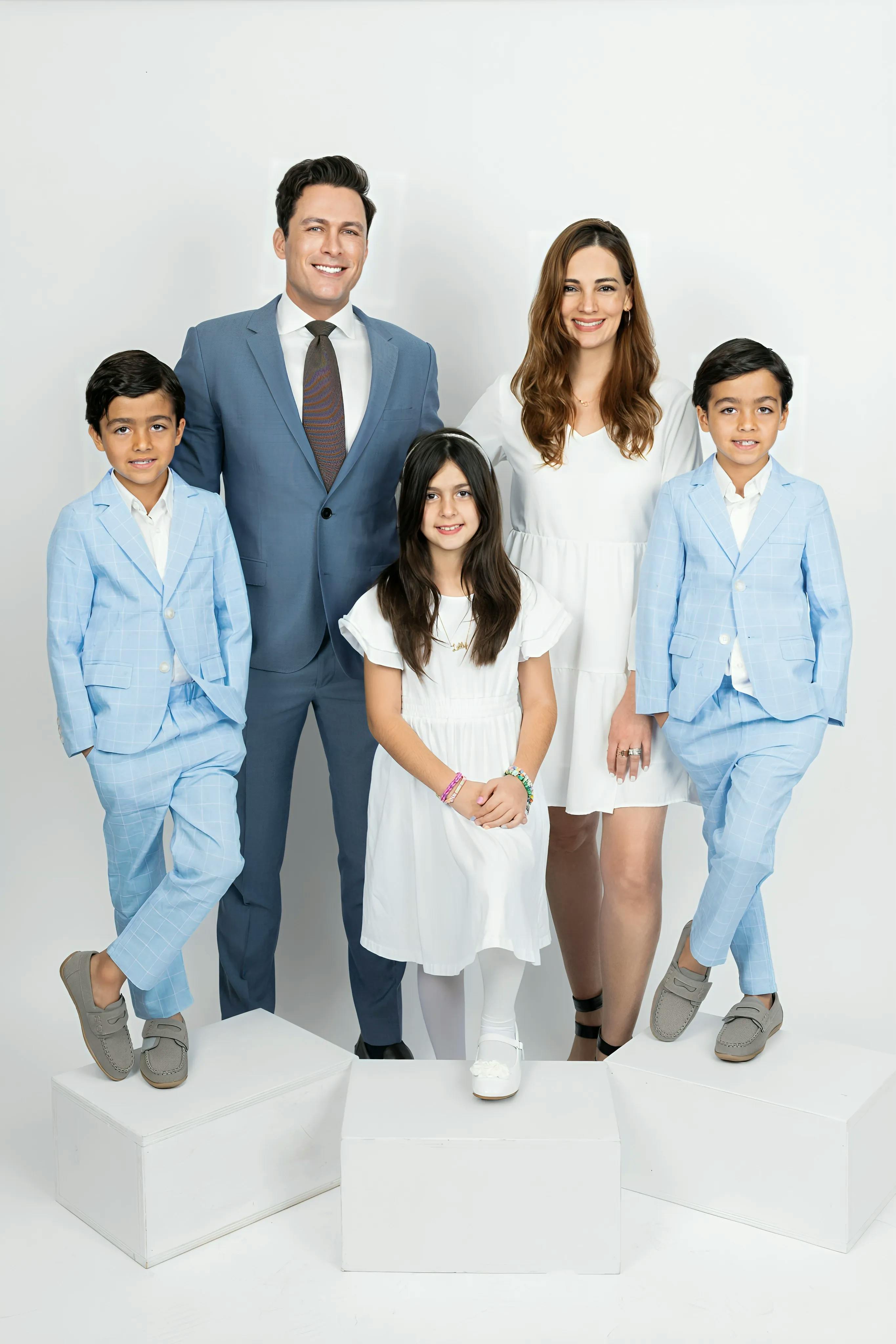 David and family