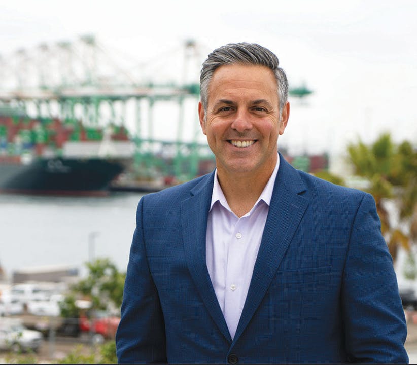 <p>joe busciano, 2020 president of the national league of cities and former LA city council president pro tem</p>