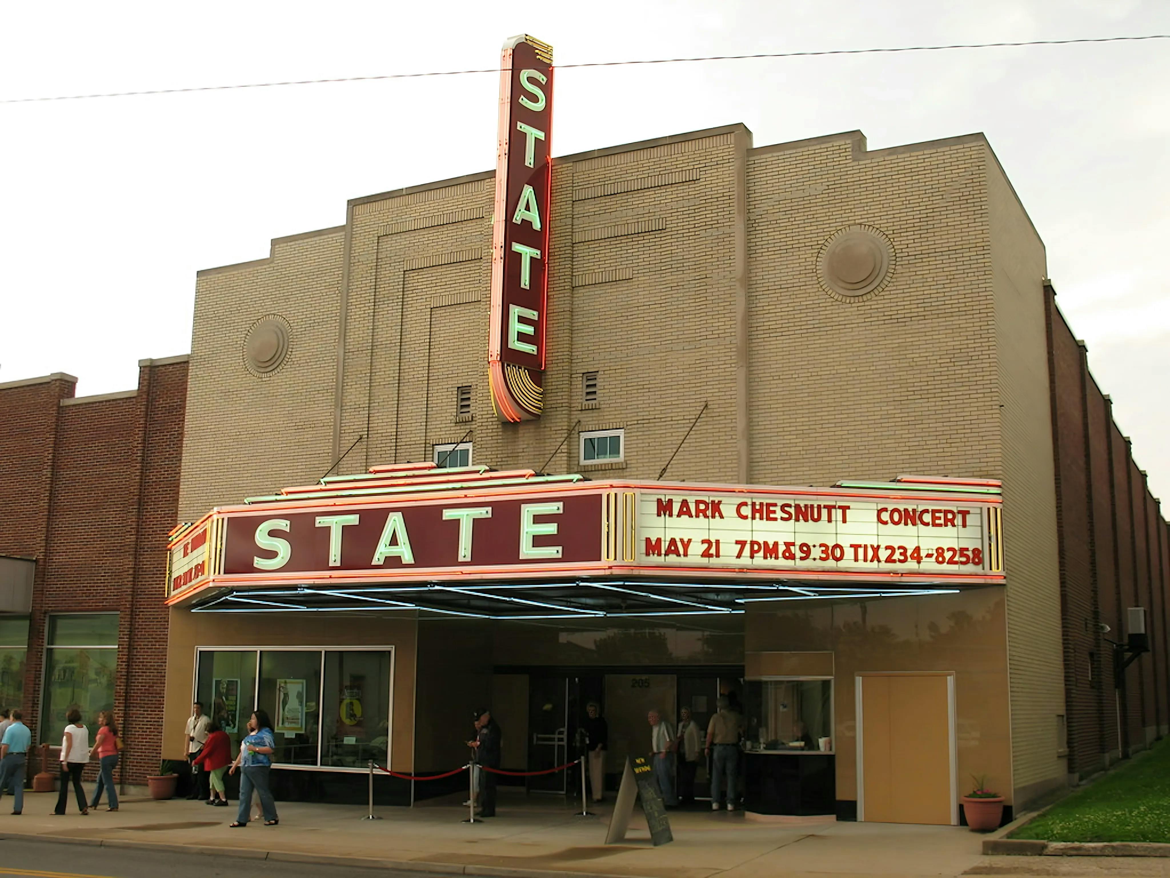 Photo of historic State Theater