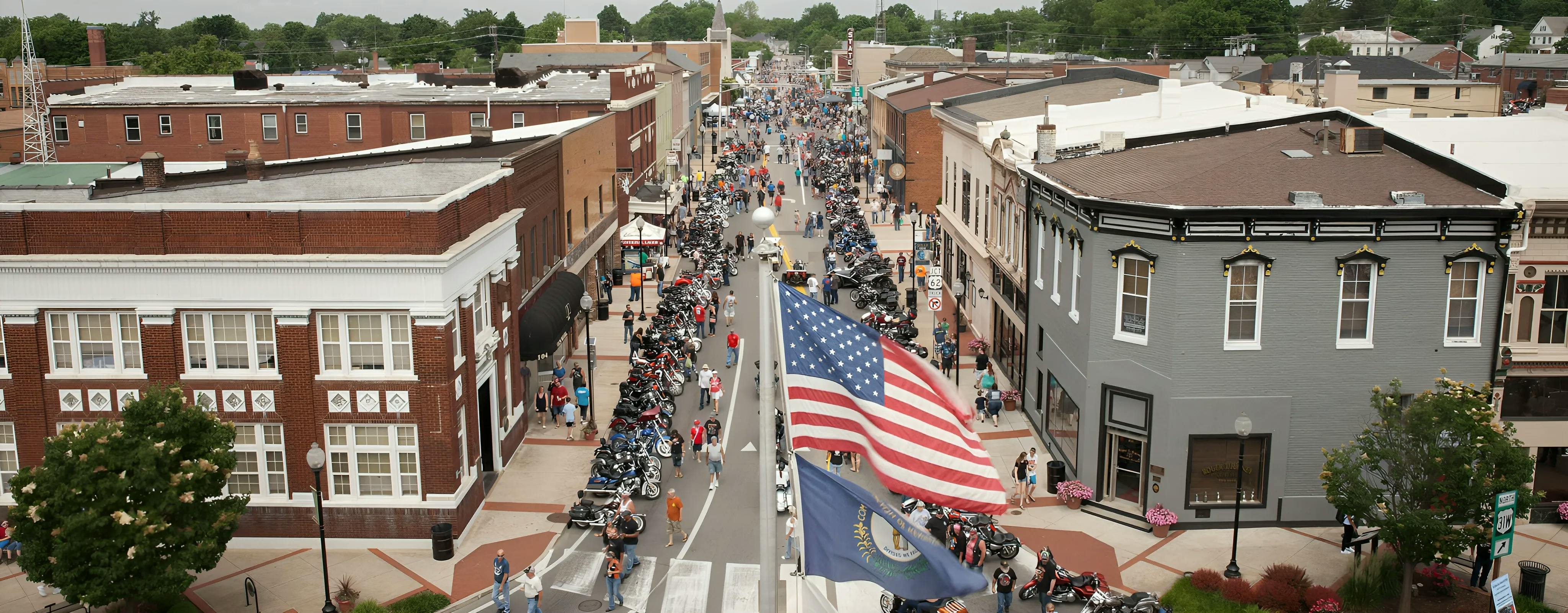 Photo of downtown Elizabethtown