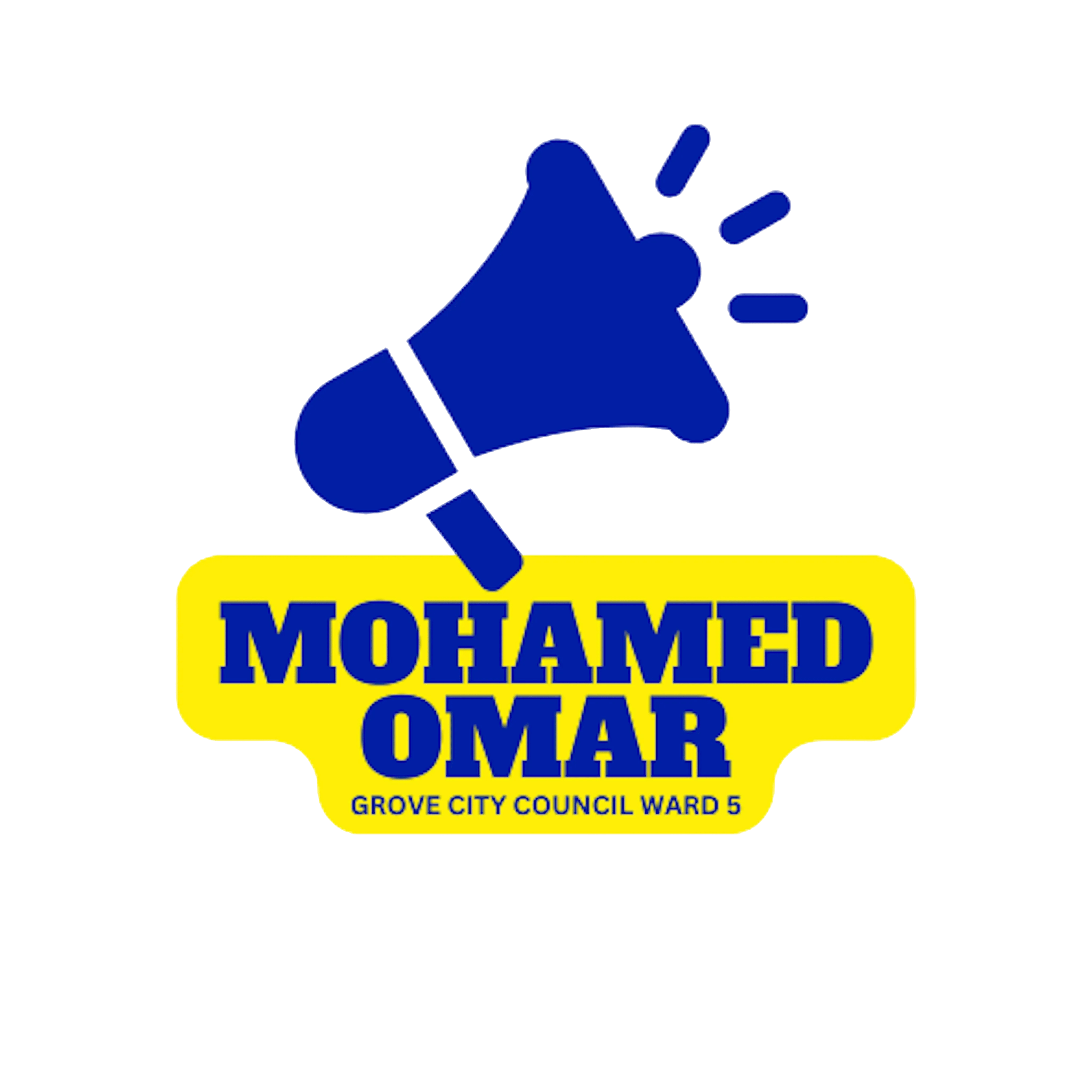 MohamedOmarforGroveCity logo