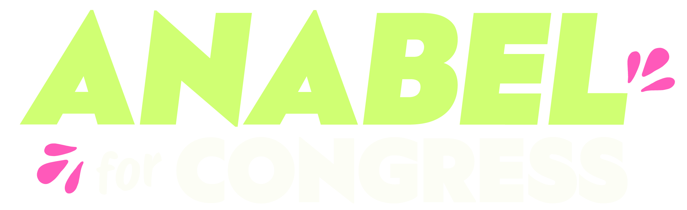 Anabel for Congress logo