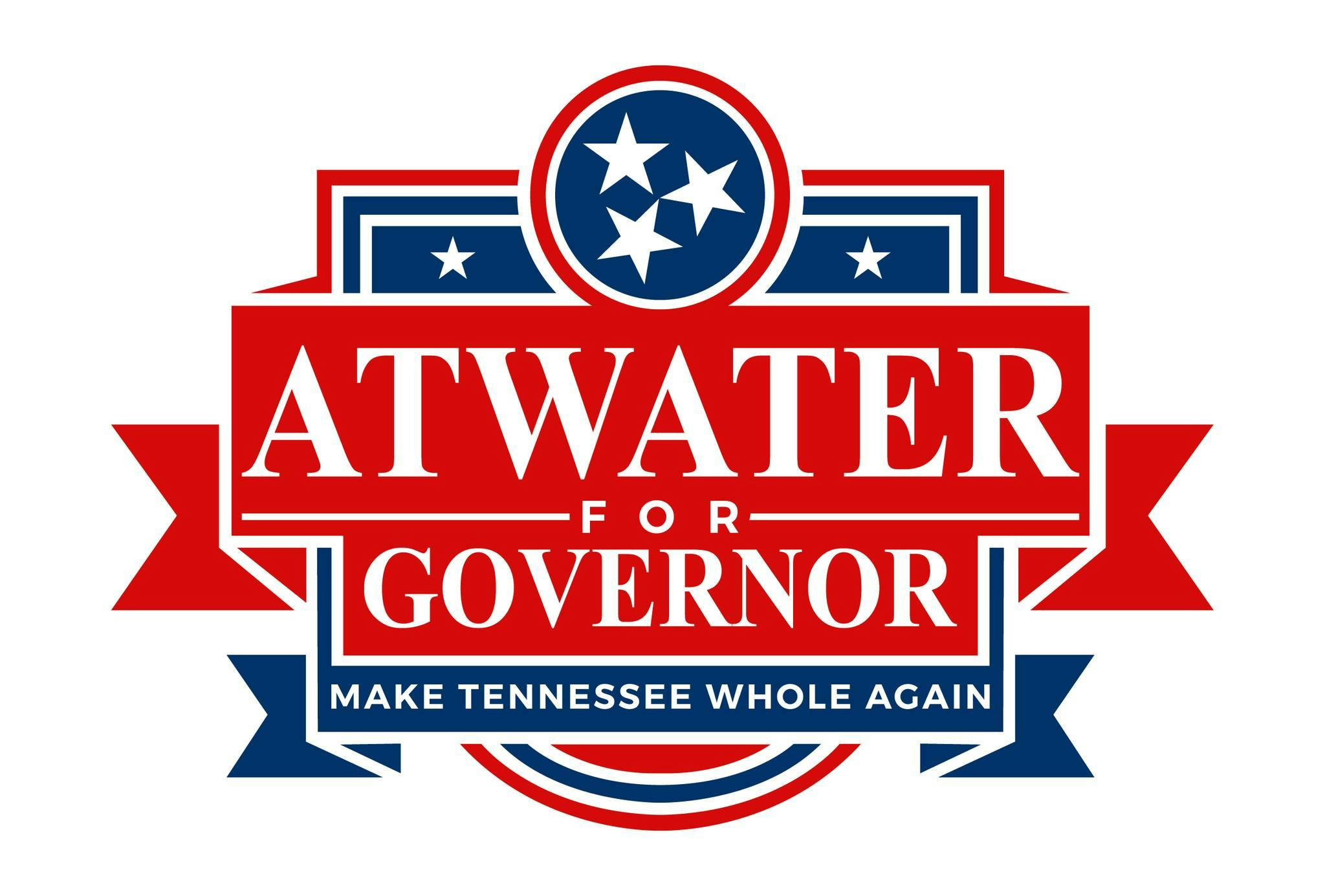 Atwater for Governor 2026 logo