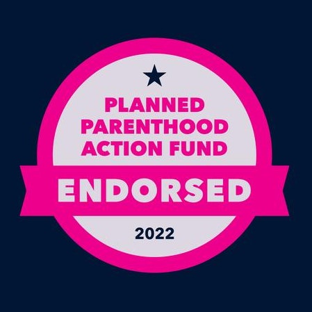 <p>Endorsed by PLANNED PARENTHOOD</p>