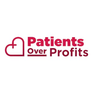 <p>Patients Over Profits</p>