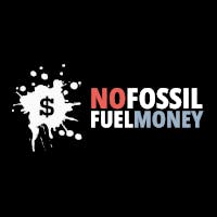 No Fossil Fuel Money Logo