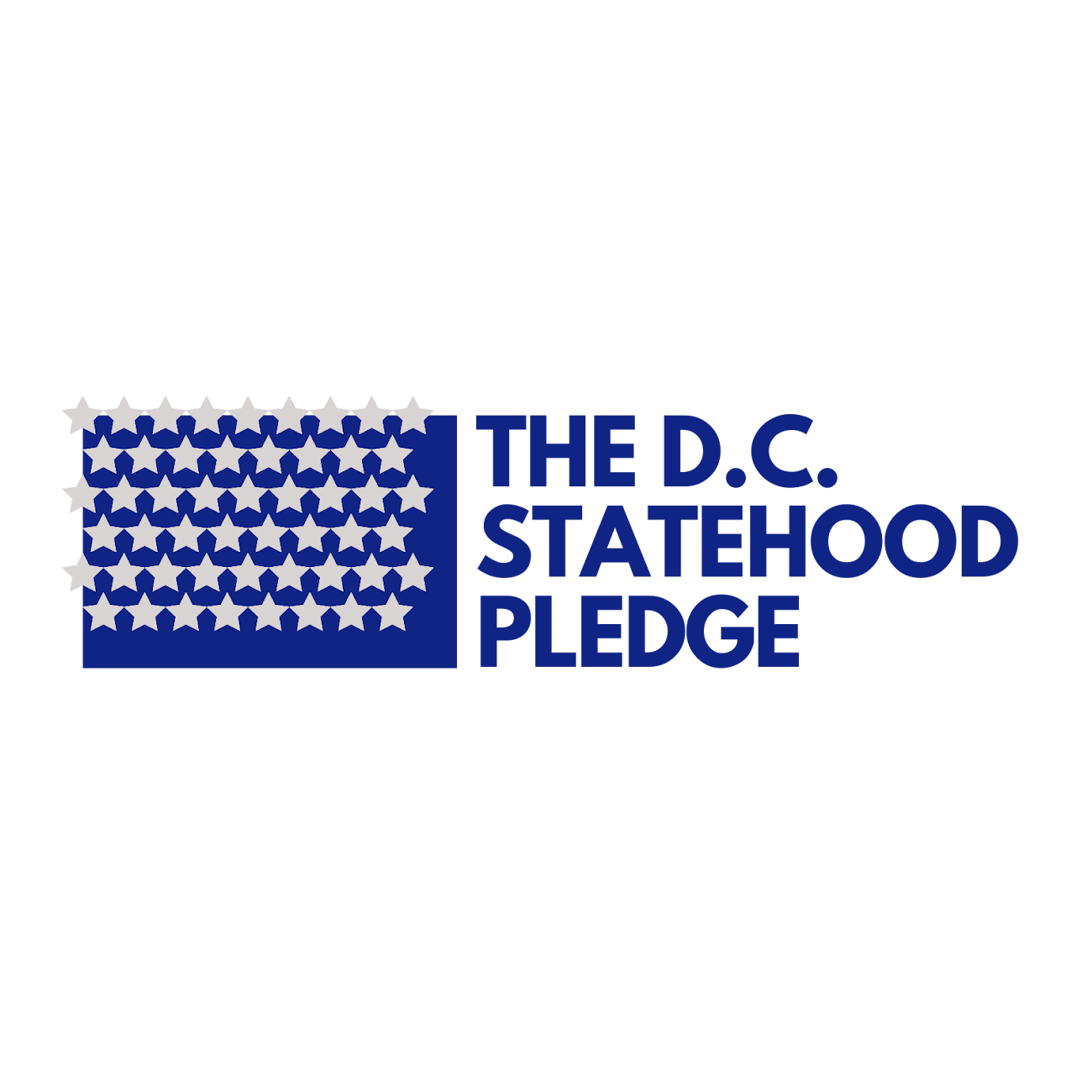 The D.C. Statehood Pledge Logo