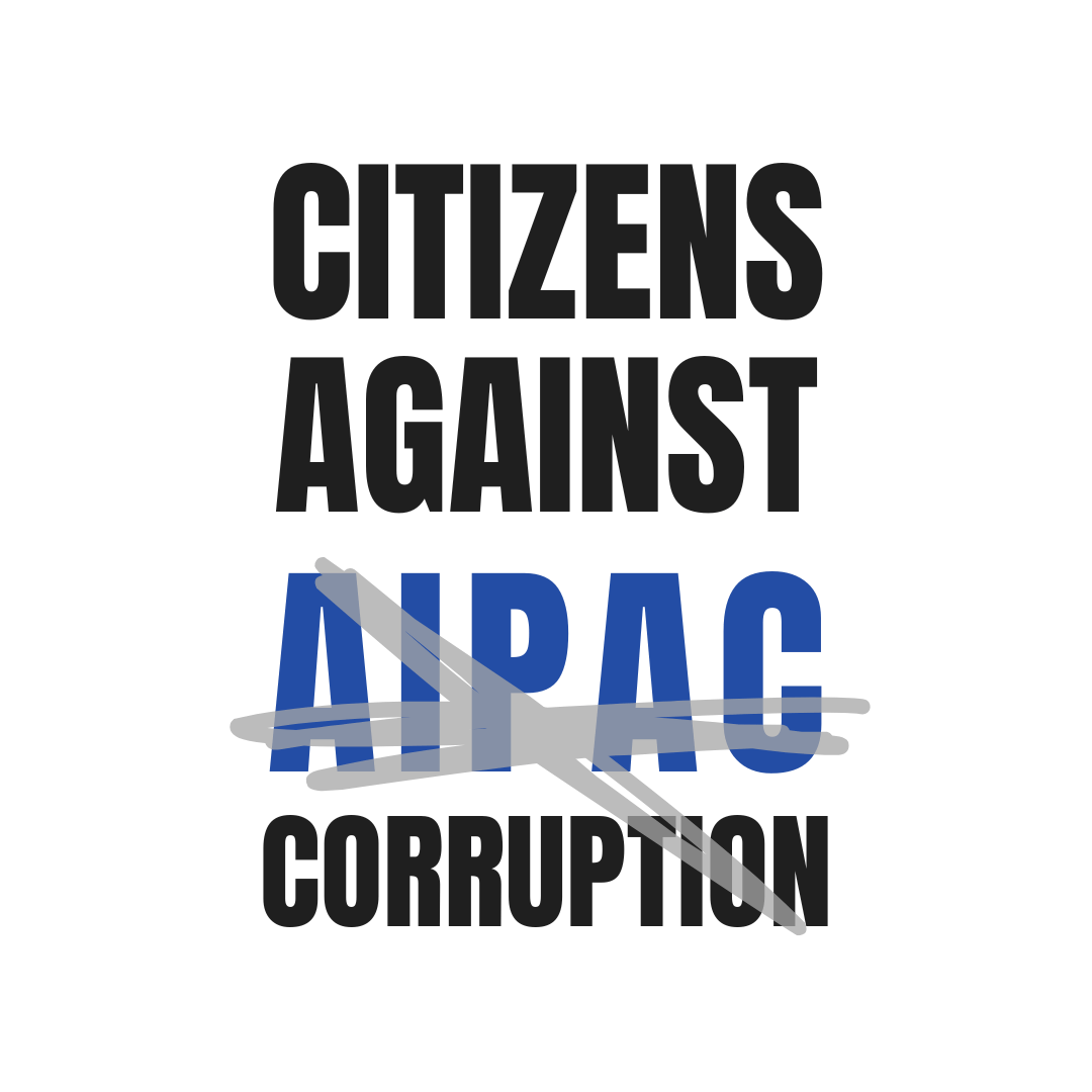 Citizens Against AIPAC Corruption / Track AIPAC Logo