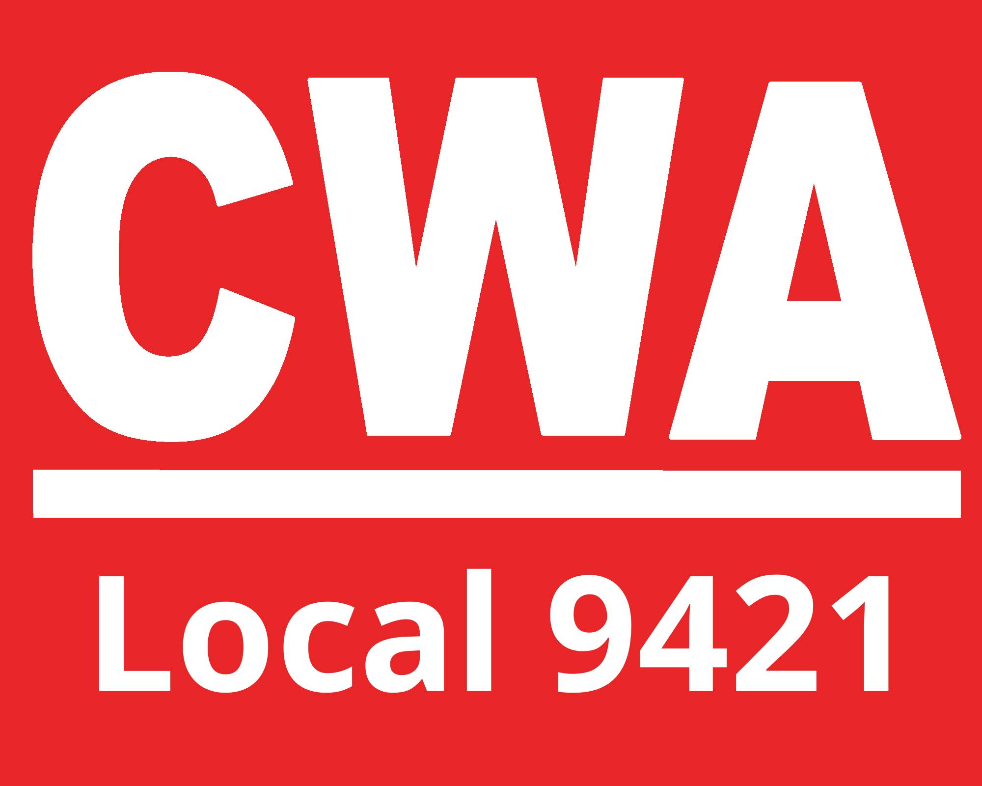 CWA Local 9421 Logo