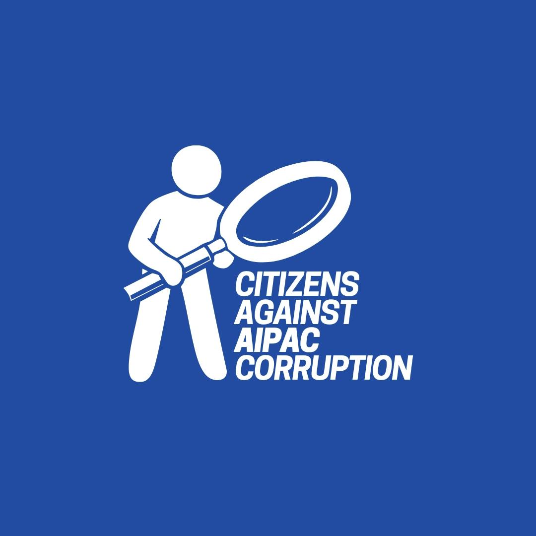 Logo for Citizens Against AIPAC Corruption