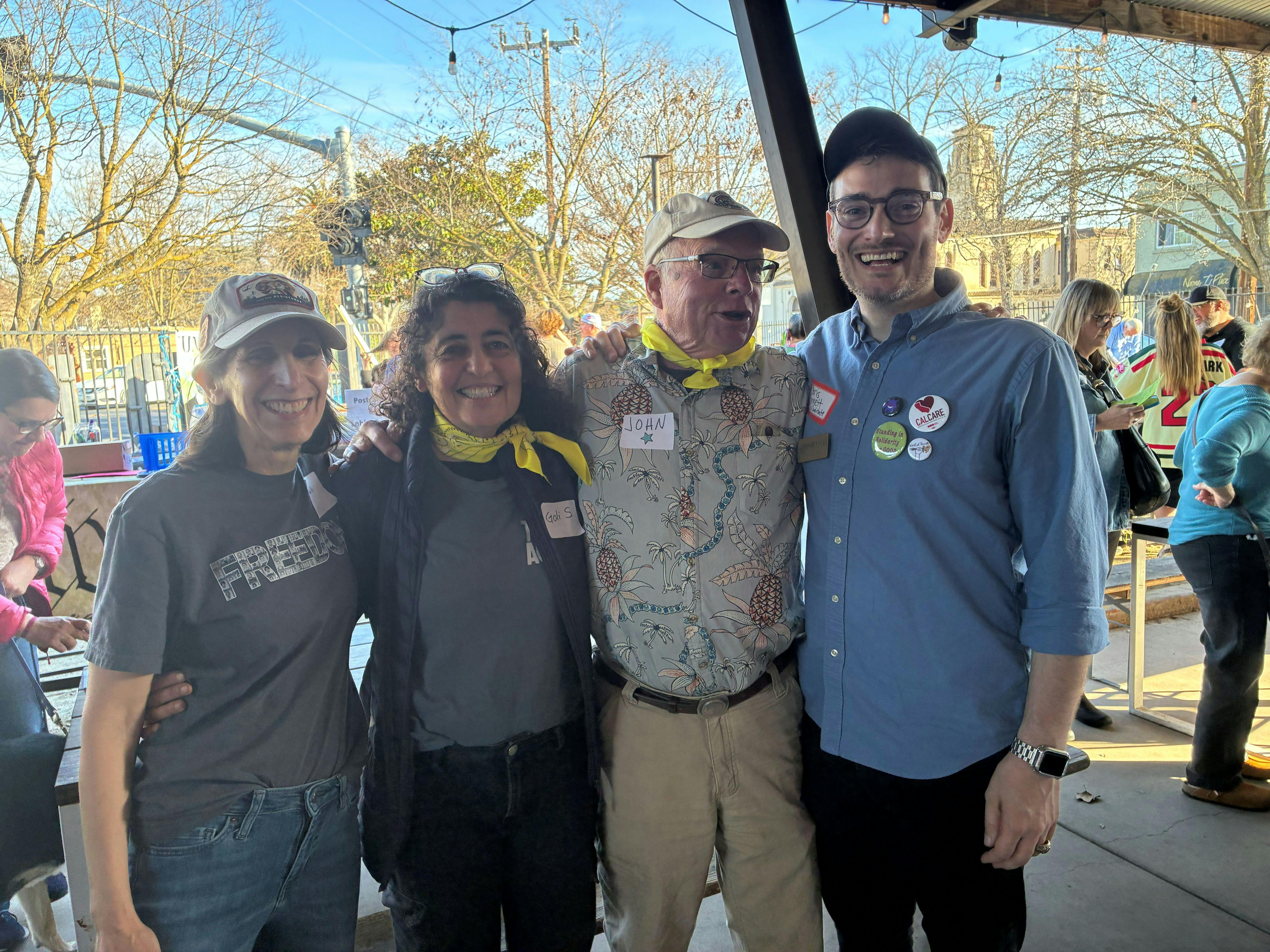 2-8-26 Chris at a Pint of Politics and Doing Something on 2nd Sundays