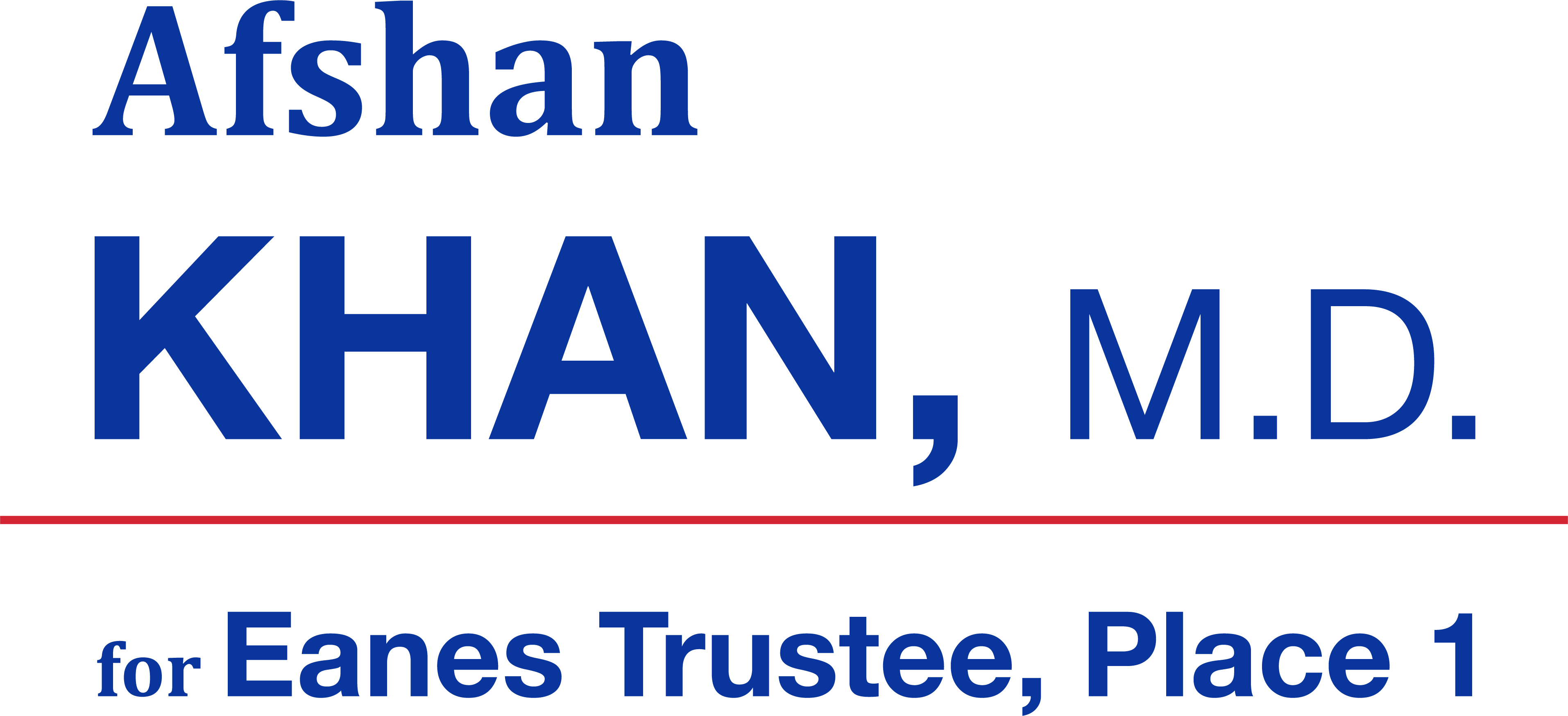 Afshan Khan MD for Eanes ISD School Board Trustee Place 1
