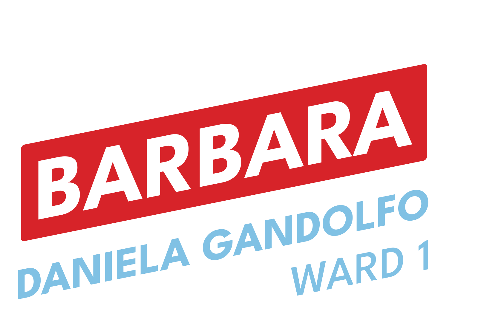 Barbara Daniela Gandolfo For Council logo