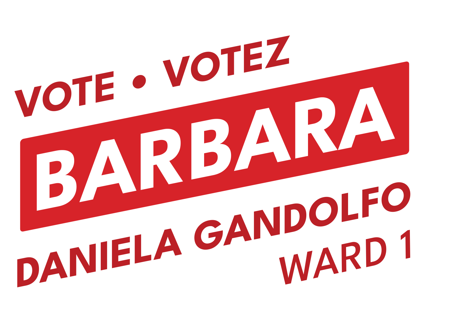Barbara Daniela Gandolfo For Council logo