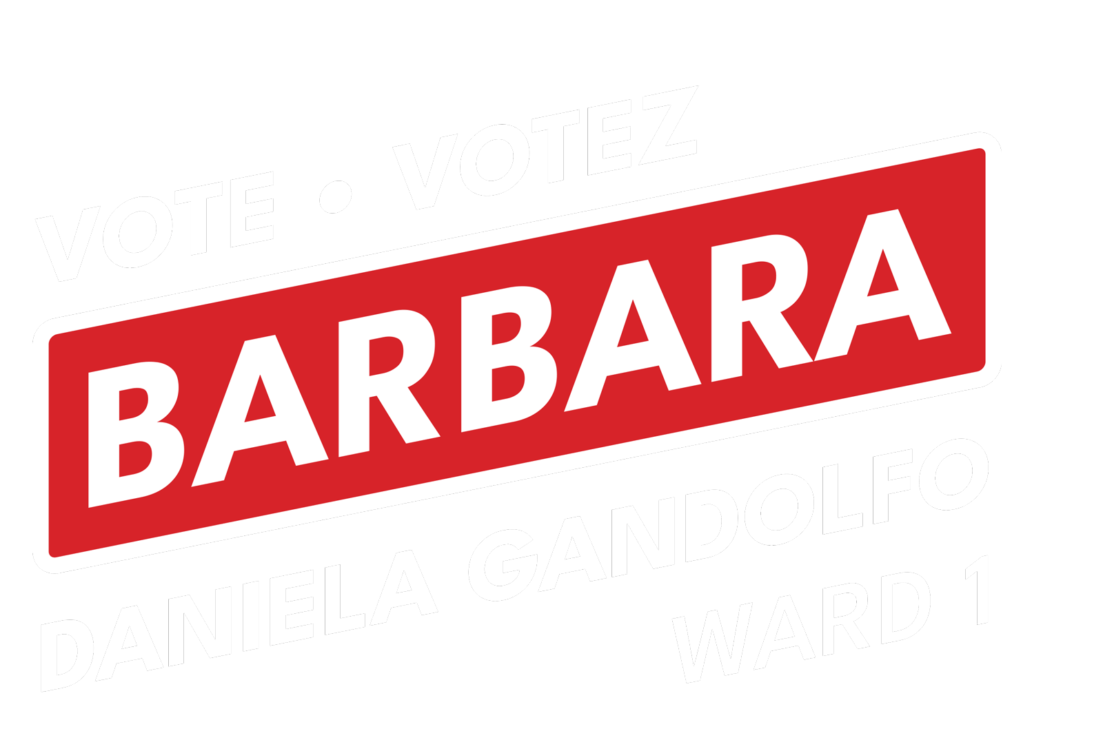 Barbara Daniela Gandolfo For Council logo