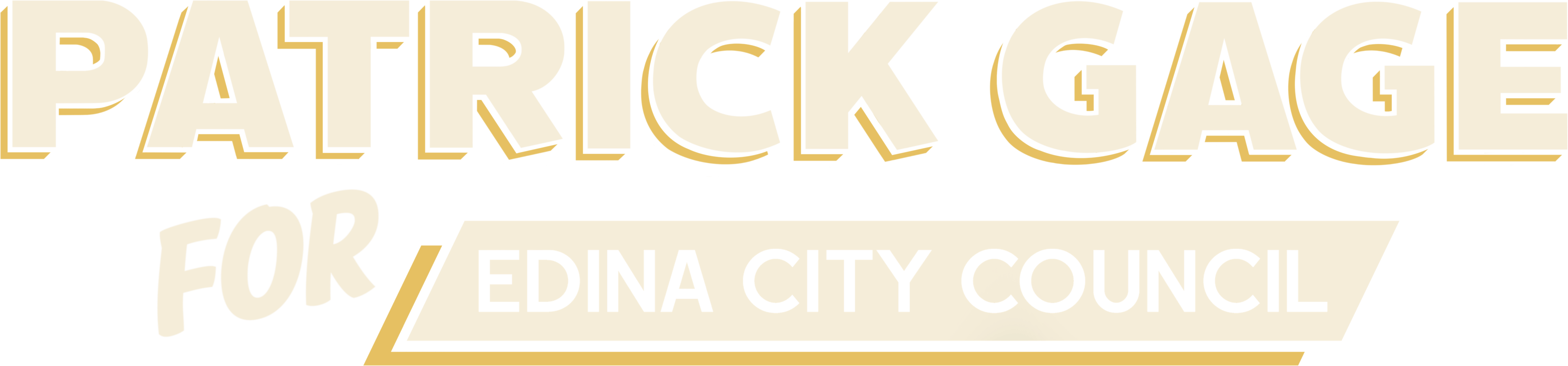 Patrick Gage for Edina City Council