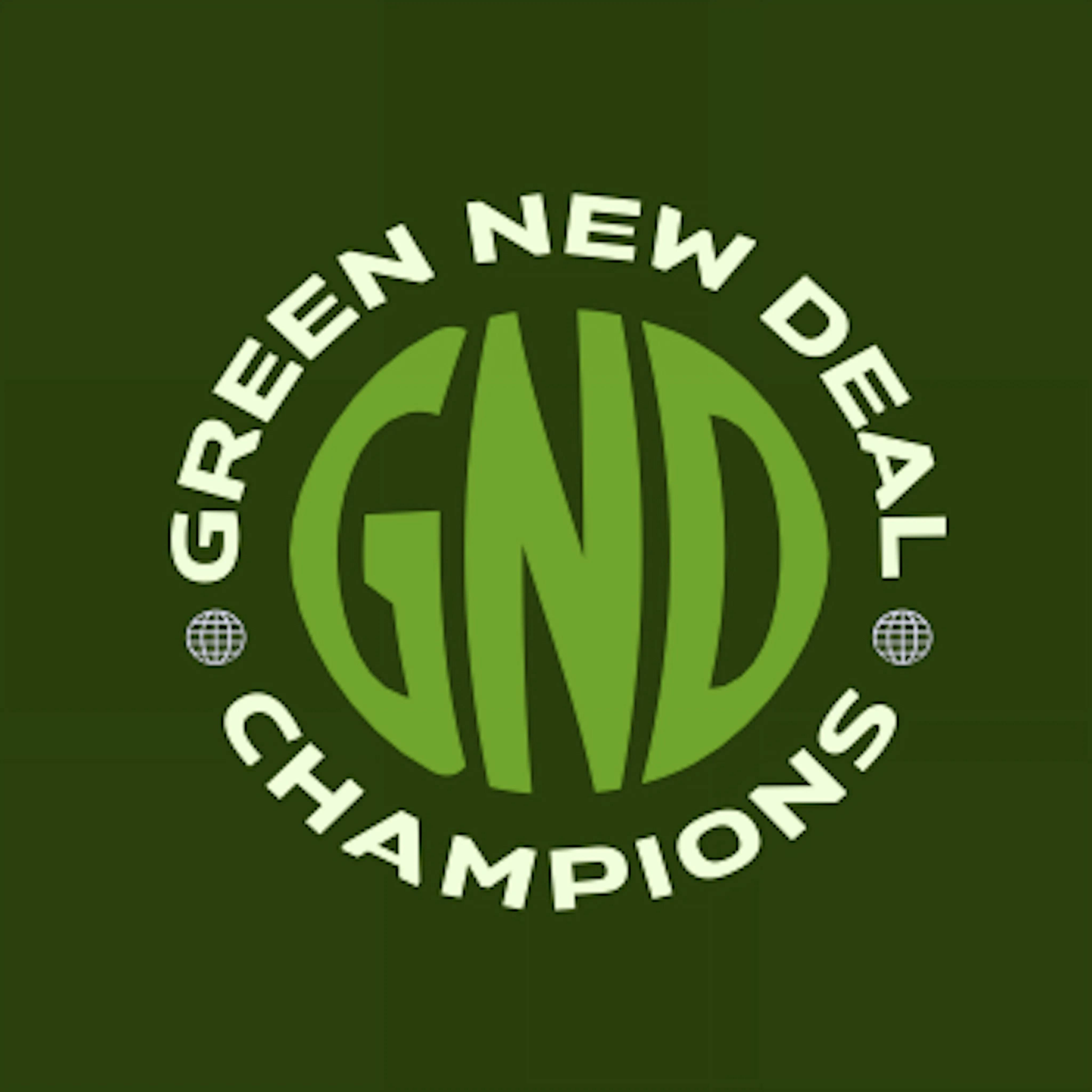 Green New Deal Champions Logo