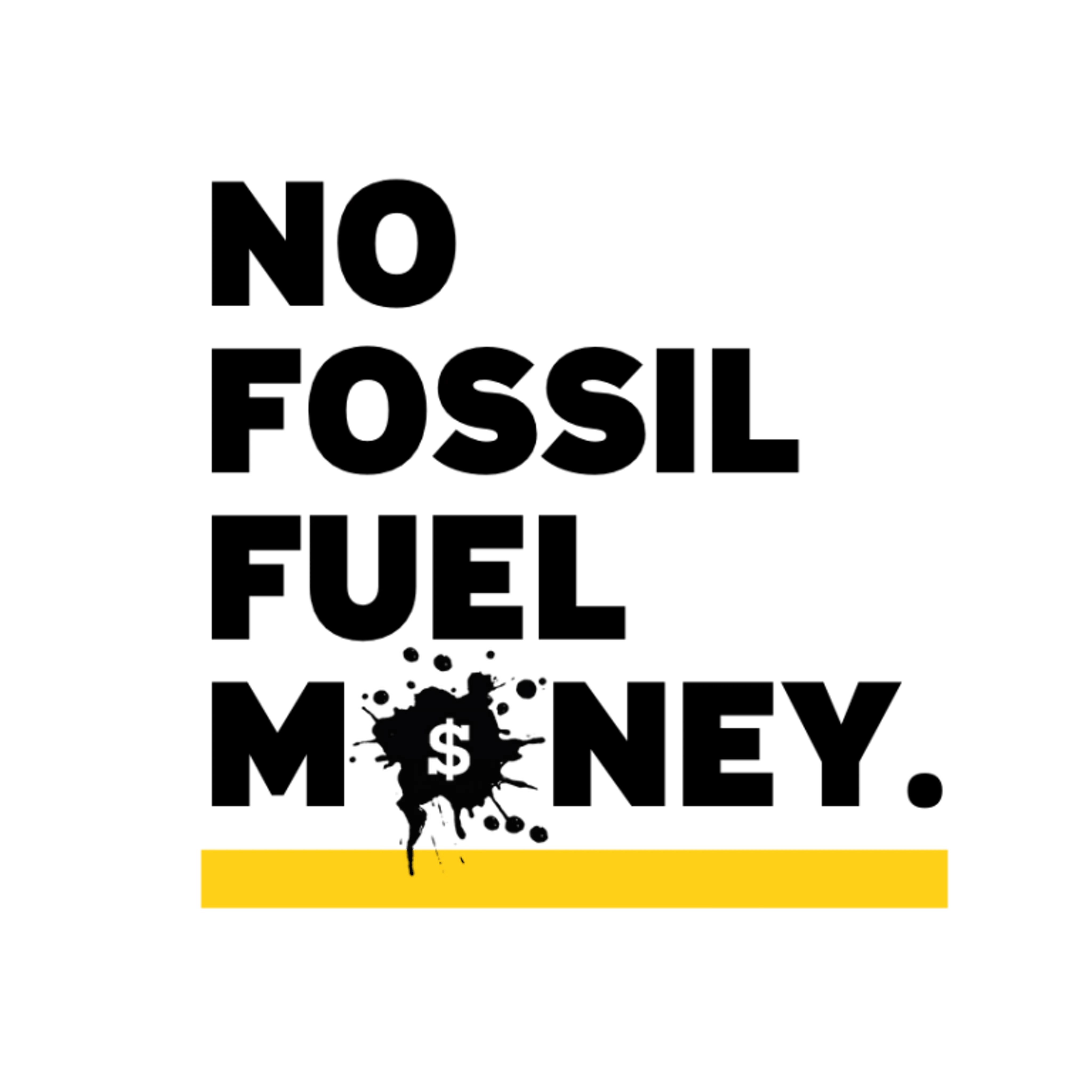 No Fossil Fuel Money Pledge