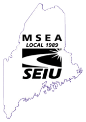 Maine Service Employees Association Local 1989 endorsement logo