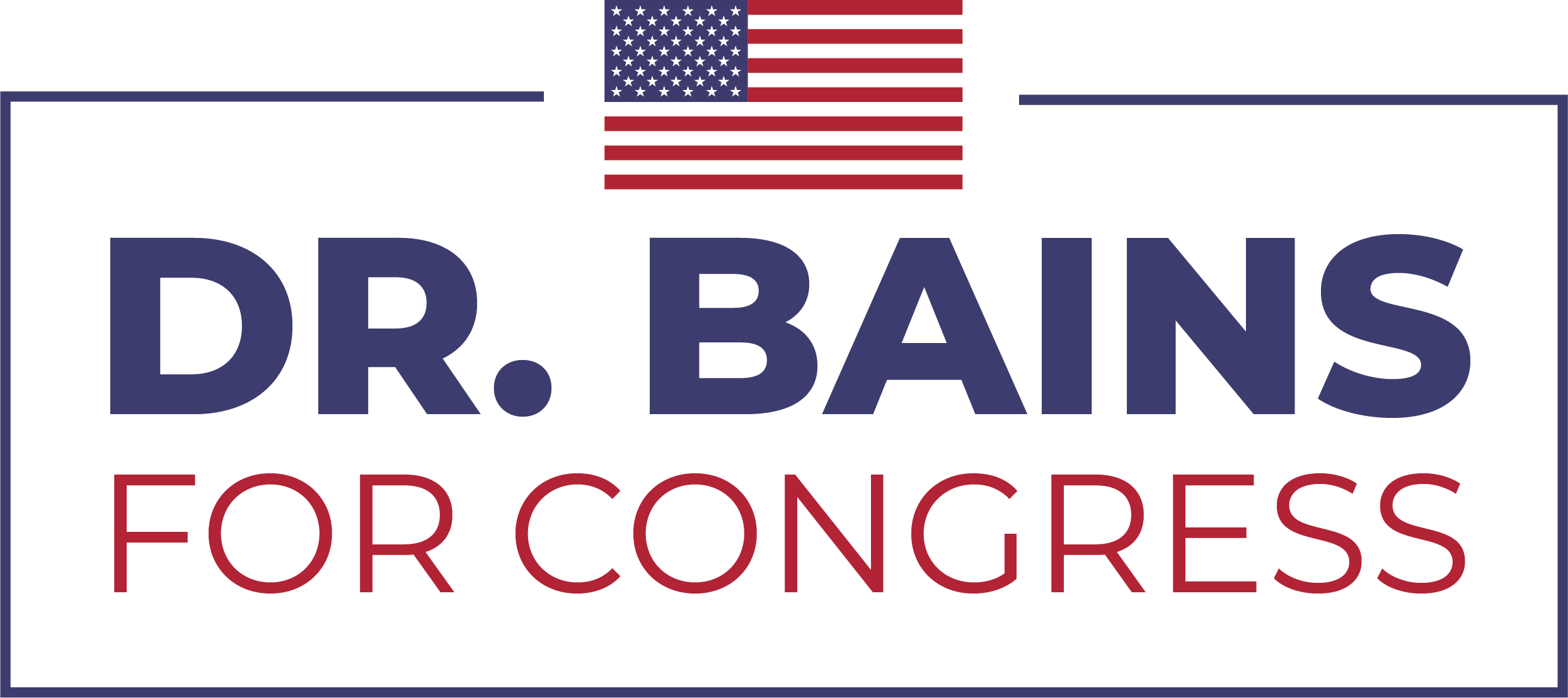 Jasmeet Bains for Congress logo