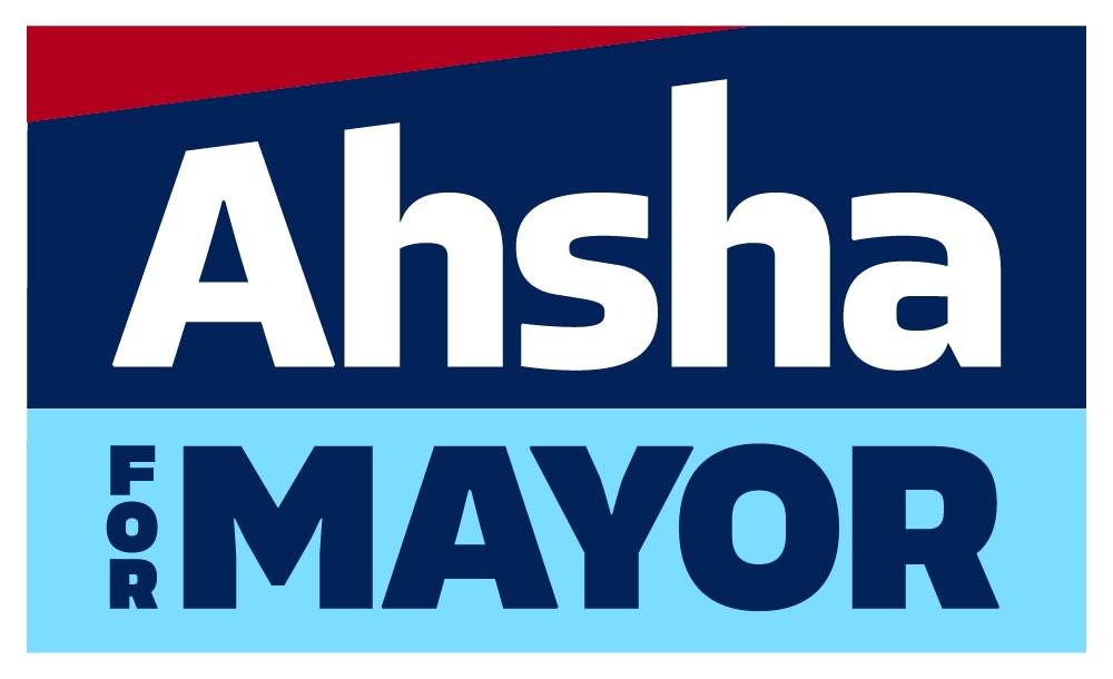 Ahsha Safaí for Mayor 2024 logo