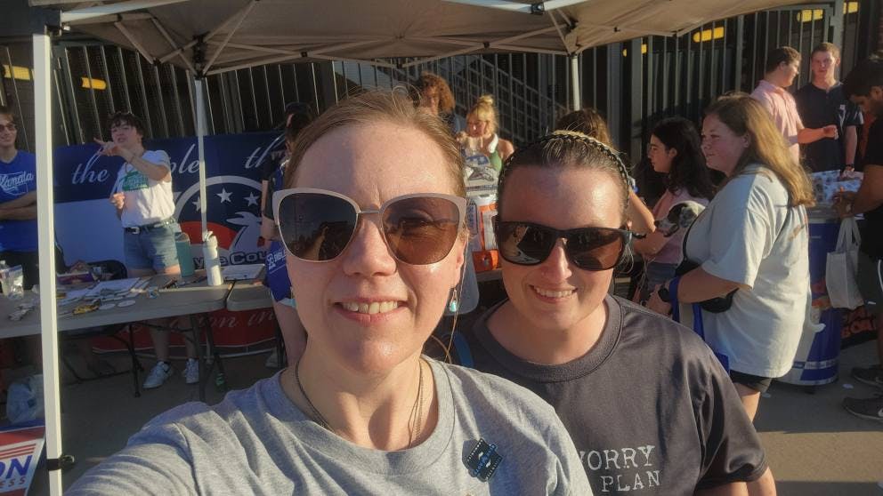 PCD and Blue Dots at Lights on Stillwater