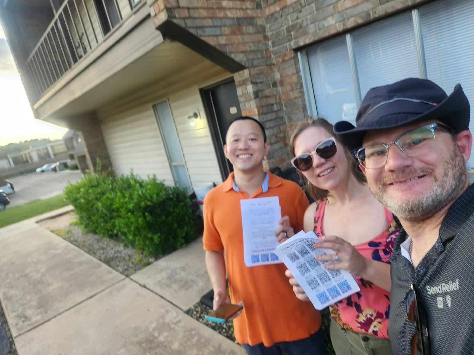 PCD Members Doorknocking