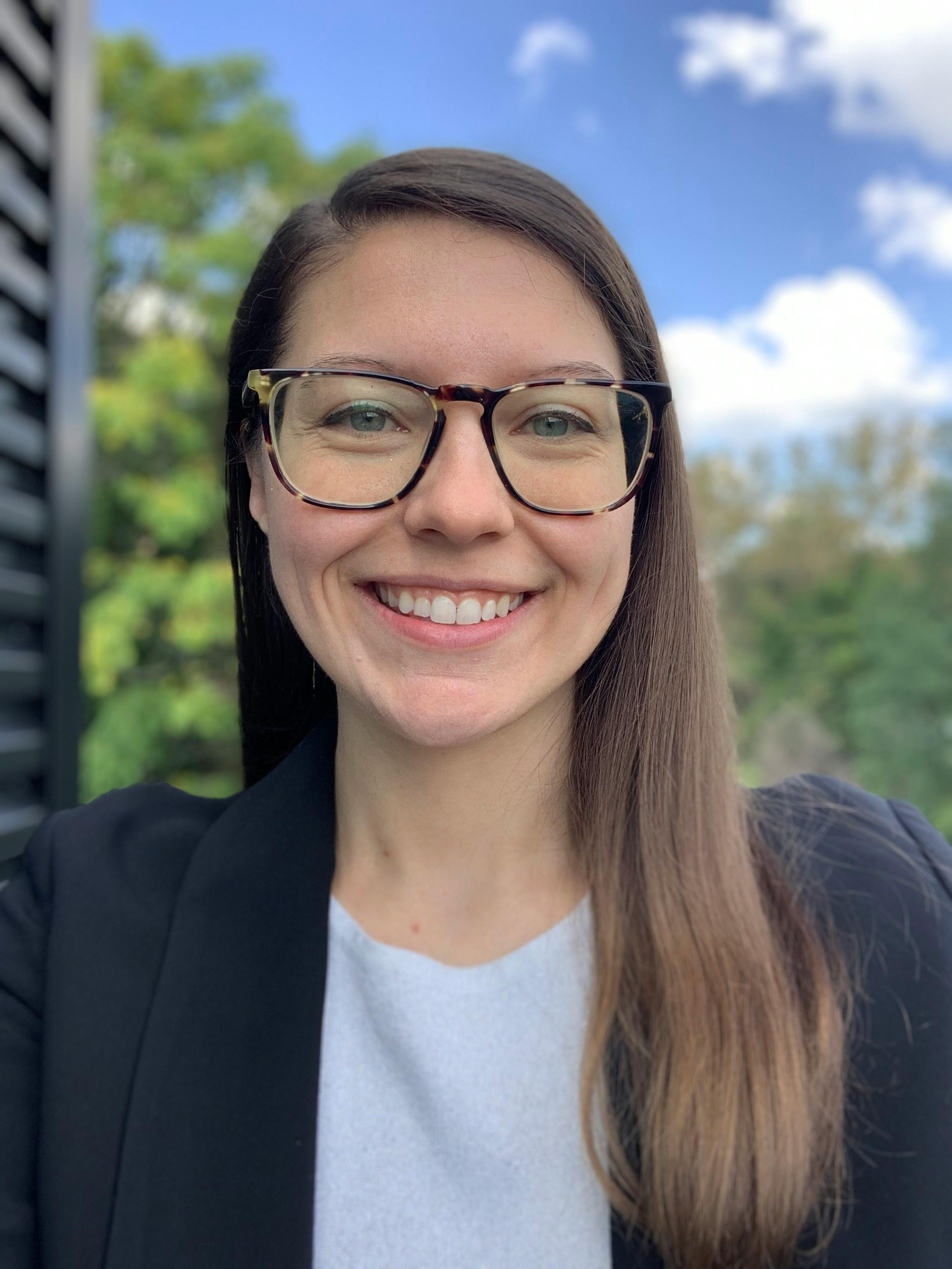 Portrait of director smiling