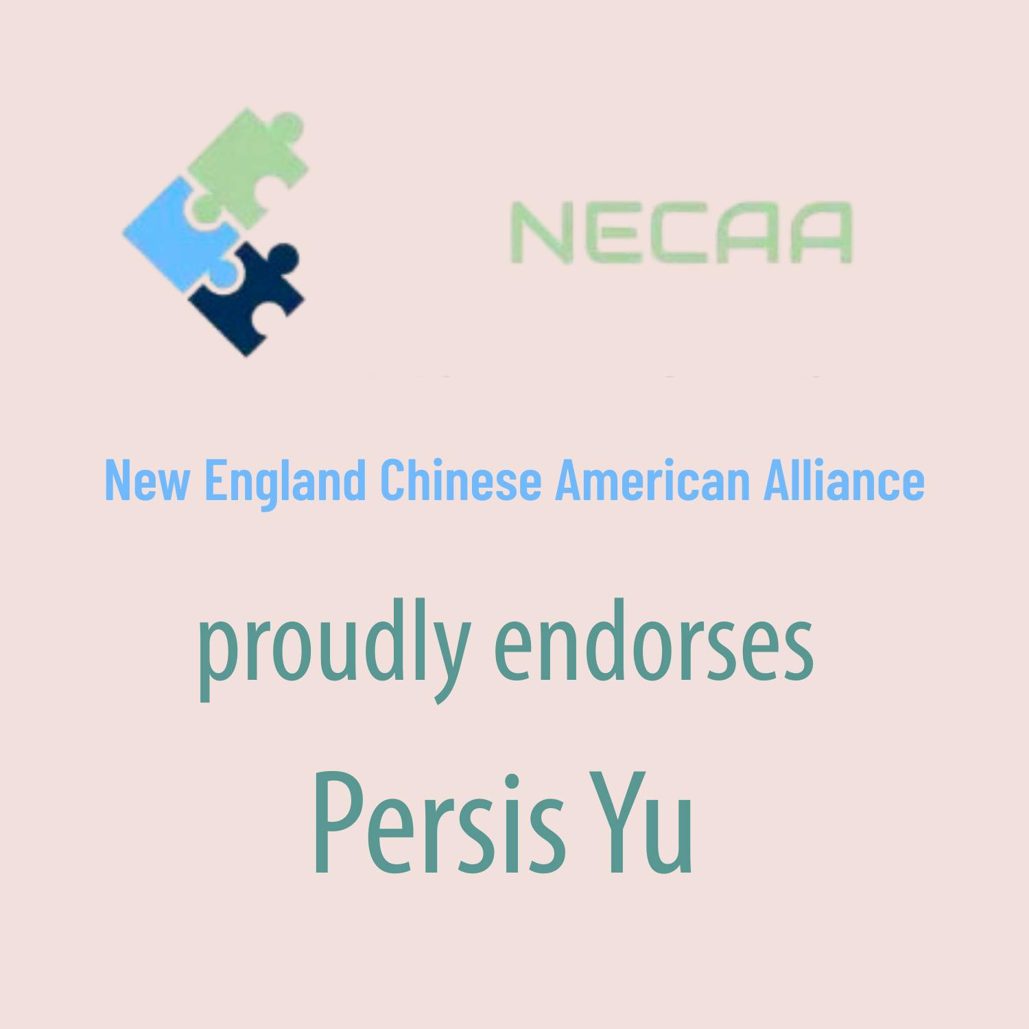 NECAA endorses Persis Yu