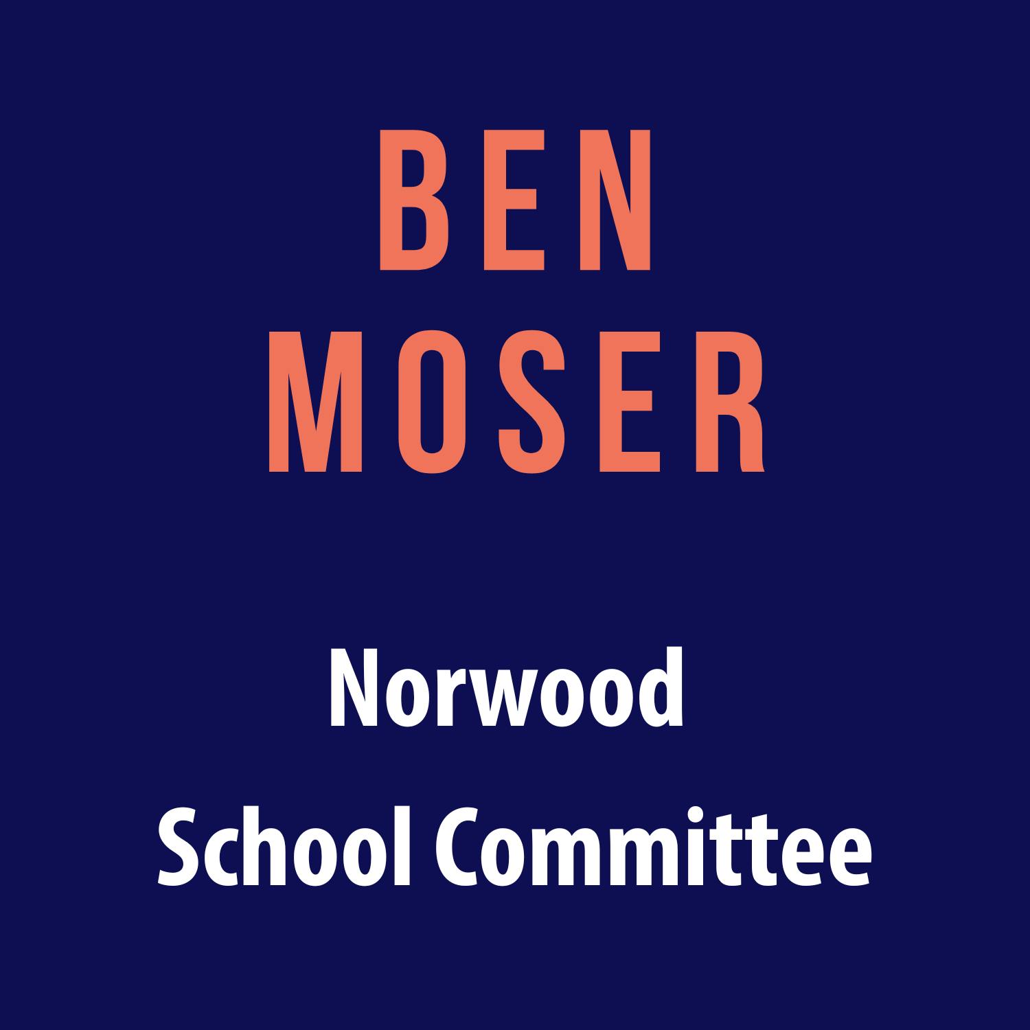 Ben Moser proudly endorses Persis Yu