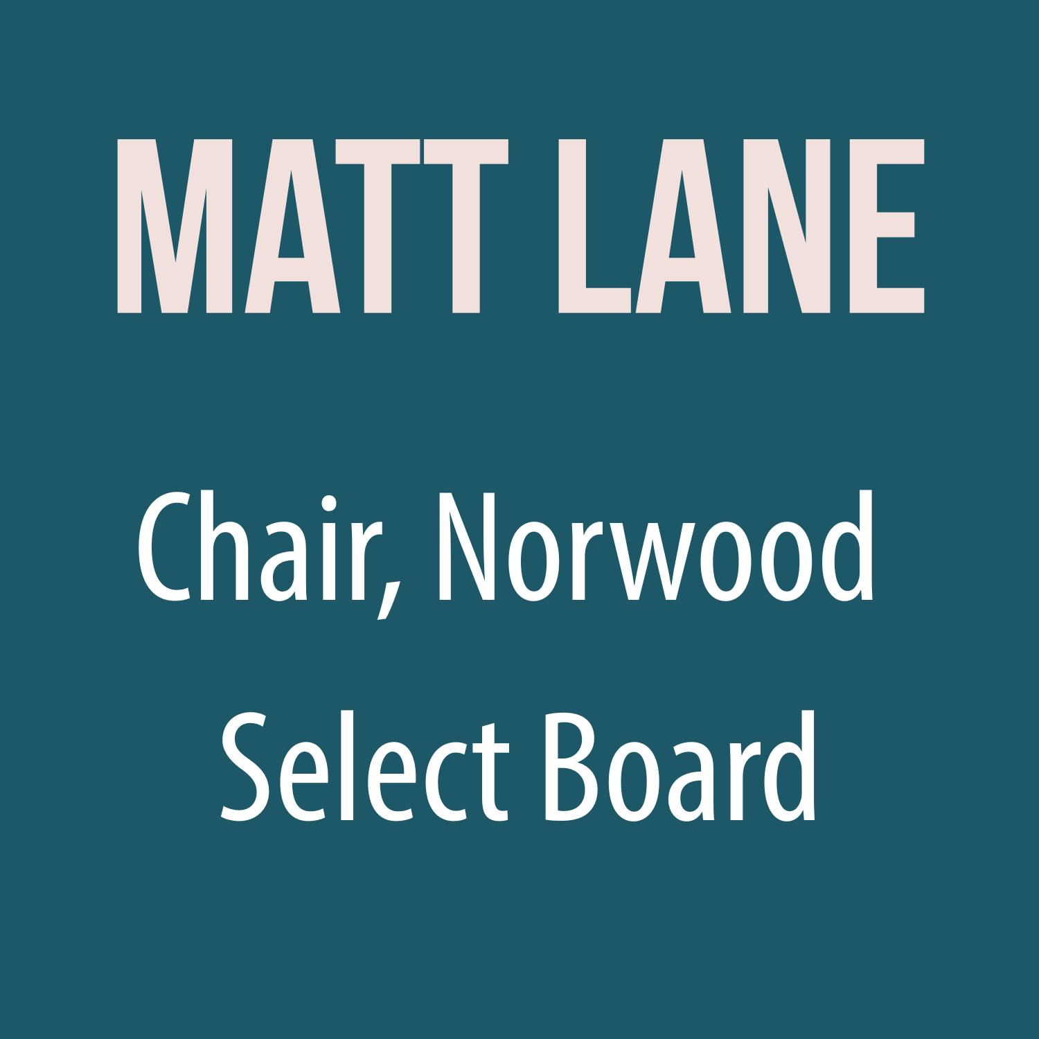 Matt Lane endorses Persis Yu