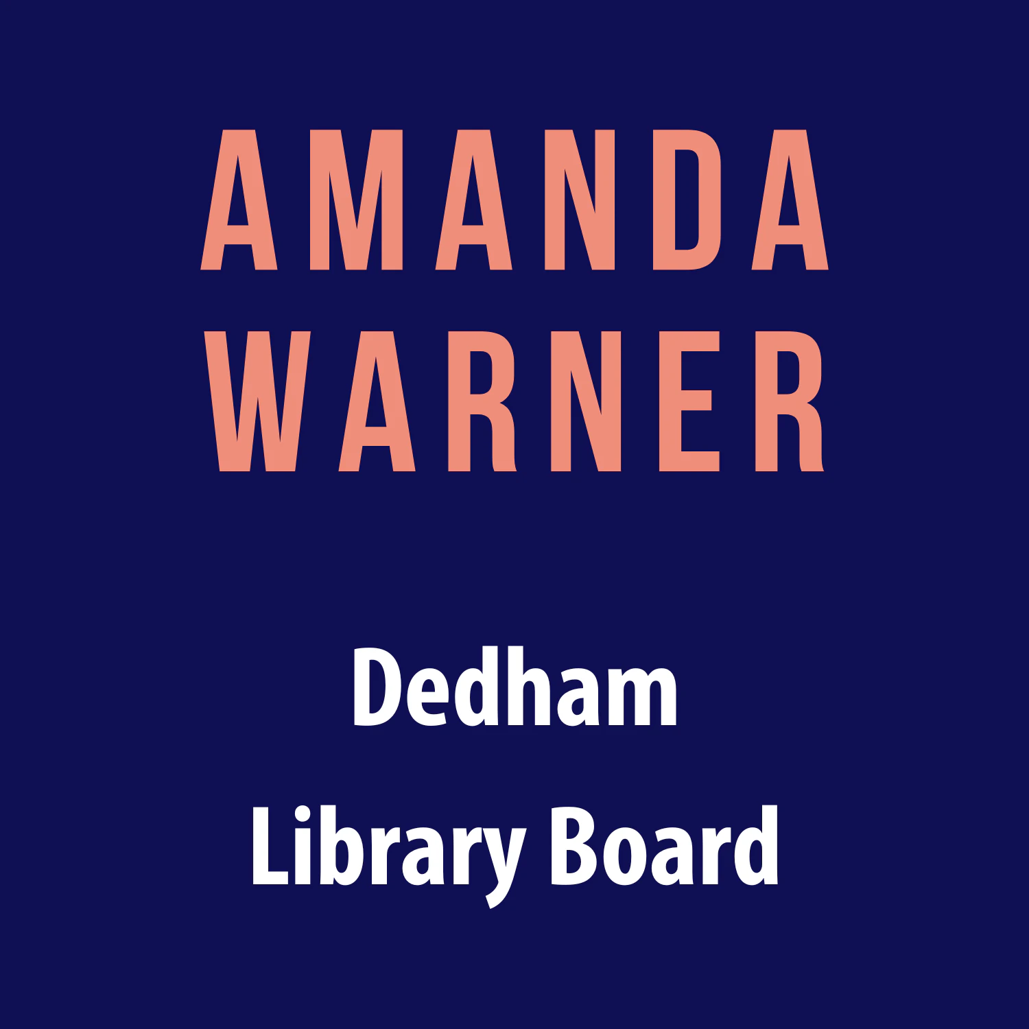 Amanda Warner proudly endorses Persis Yu