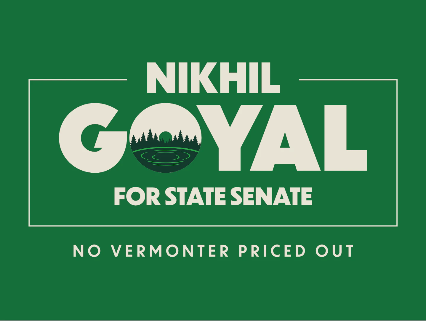 Nikhil Goyal for Vermont State Senate logo