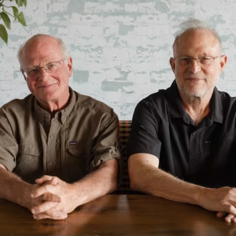 <p><span style="color: var(--color-text); text-decoration-color: var(--color-text);">Ben Cohen and Jerry Greenfield</span></p>