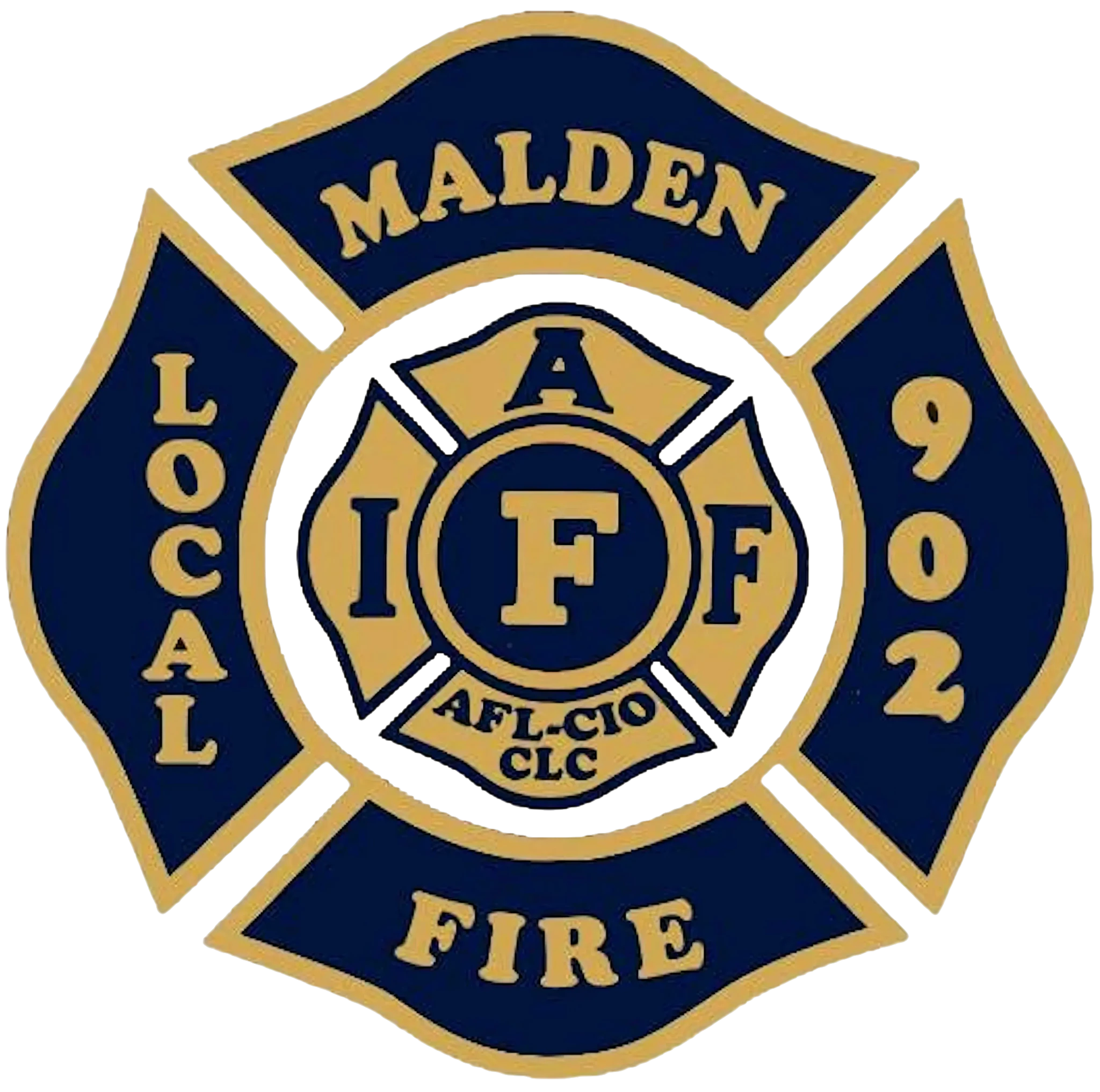 Malden Fire Local 902 union logo