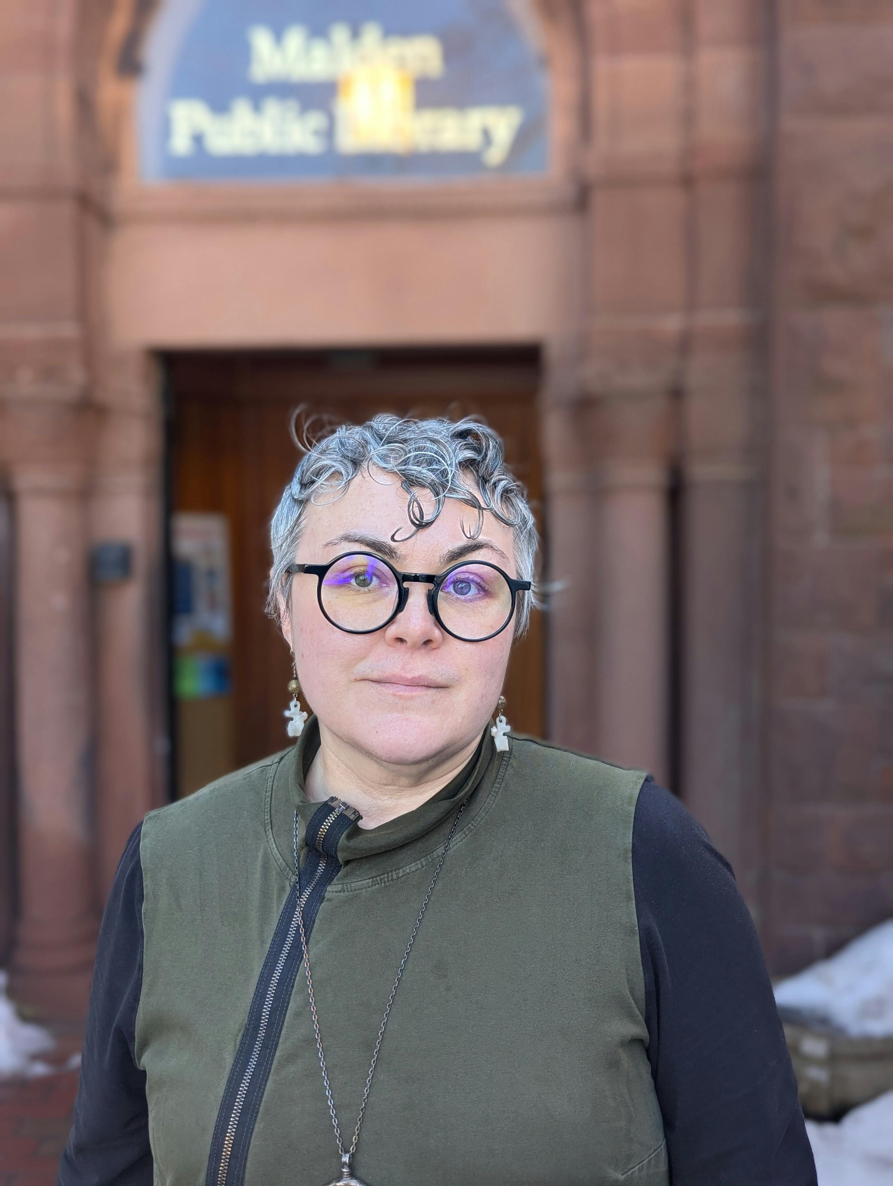 Cait Quinn, librarian