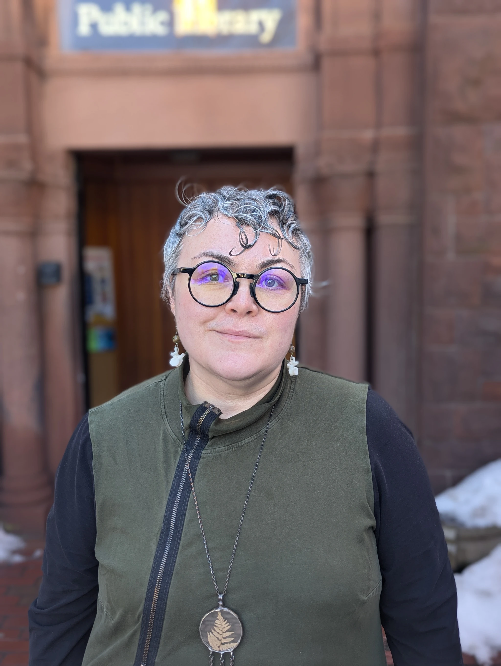 Cait Quinn, librarian