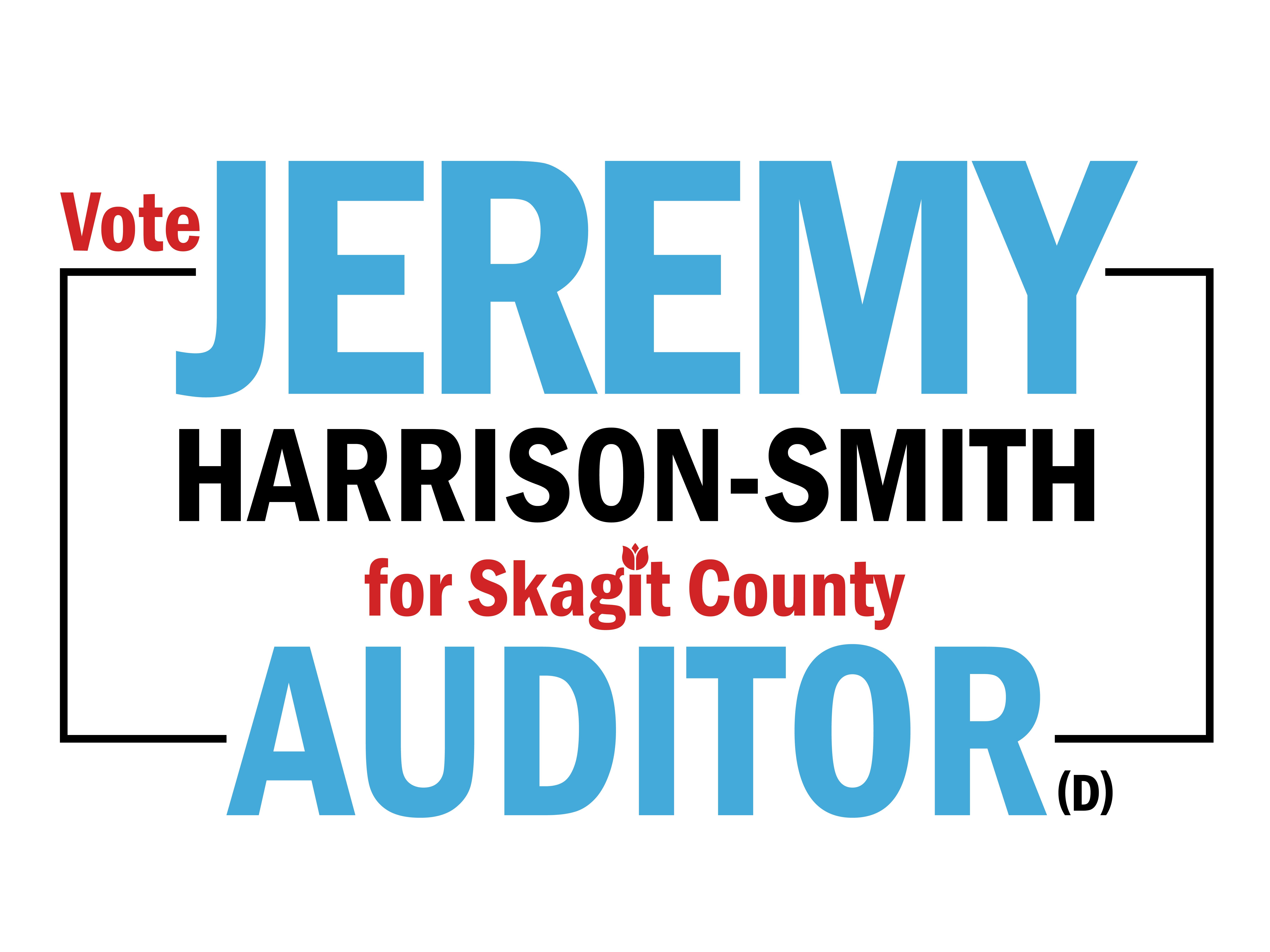 Jeremy Harrison-Smith for Skagit County Auditor